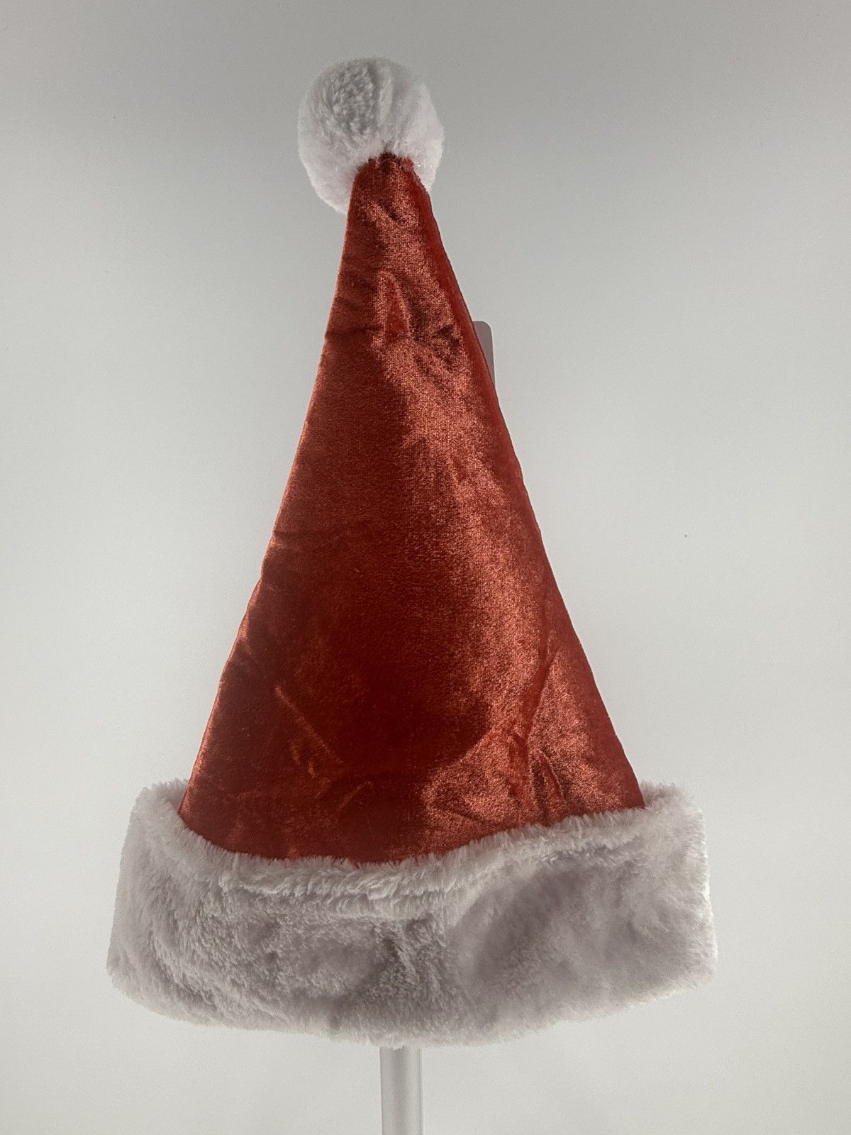 Other Bluey Dog Christmas Santa Hat 16" Red Faux Fur Embroidery Size ONE SIZE - 3 Thumbnail