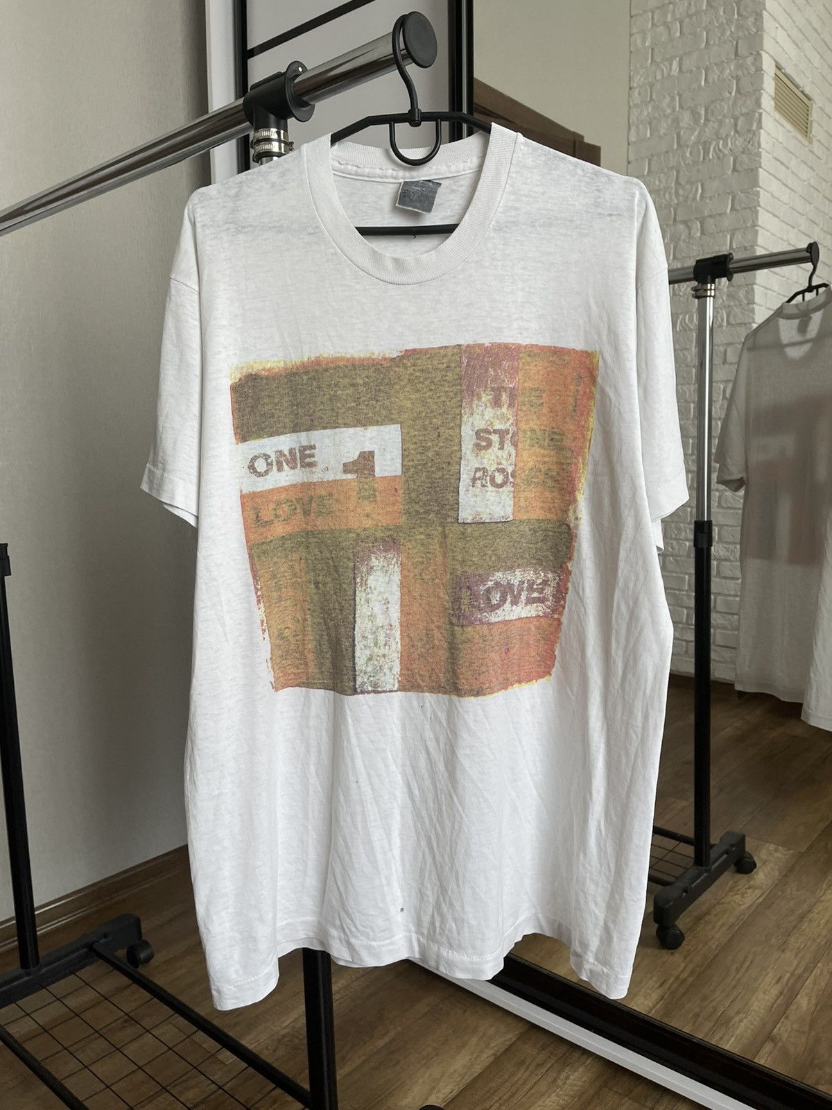 Band Tees 1992 The Stone Roses One Love Vintage Band T-Shirt Tee Size US L / EU 52-54 / 3 - 3 Thumbnail