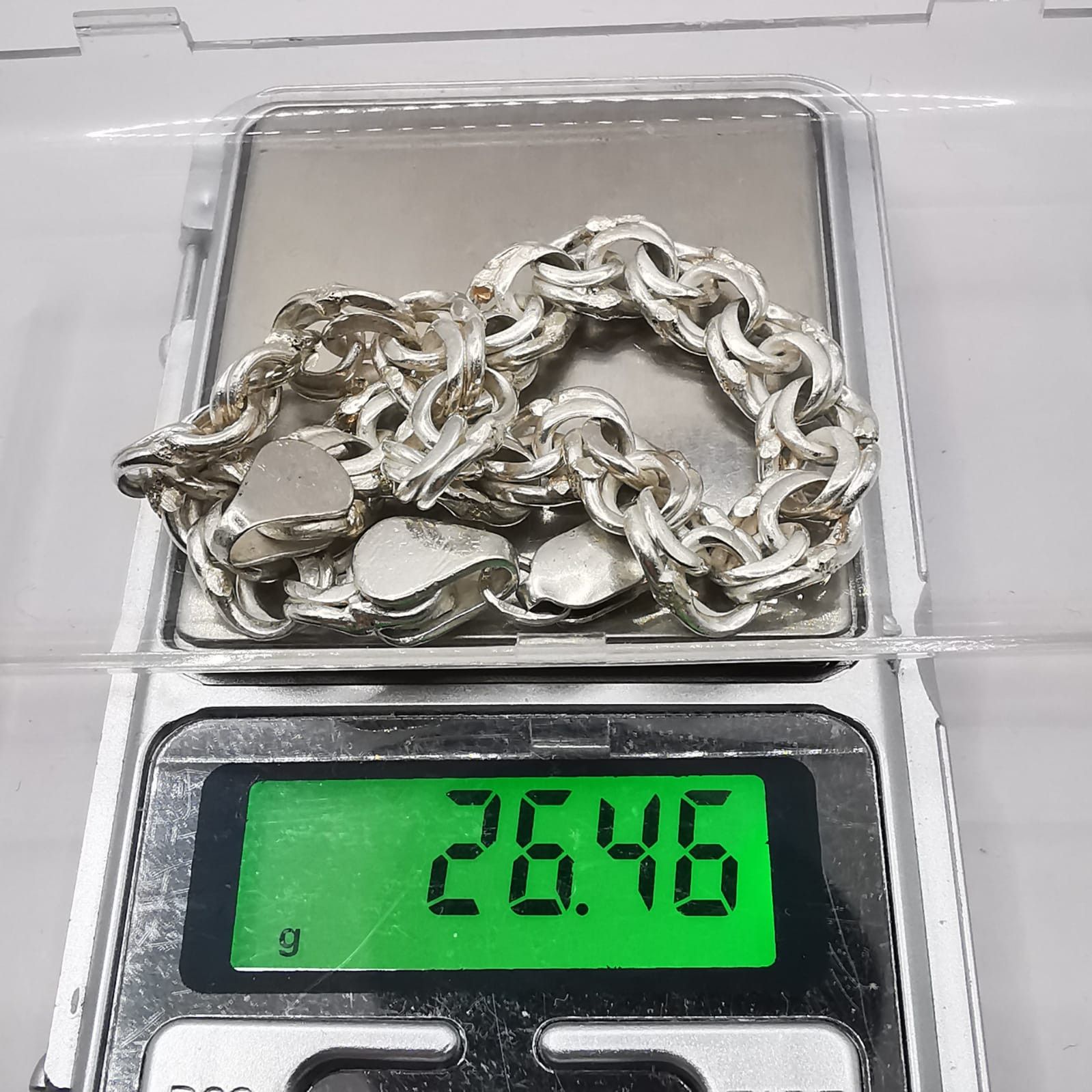 Vintage Vintage Bracelet Jewelry,925 Sterling Silver,Handmade 26,46g Size ONE SIZE - 6 Thumbnail