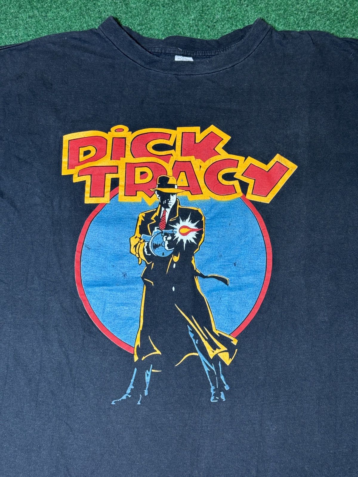 Vintage Vintage 80s 90s Dick Tracy Tommy Gun Movie Promo T Shirt Size US L / EU 52-54 / 3 - 2 Thumbnail