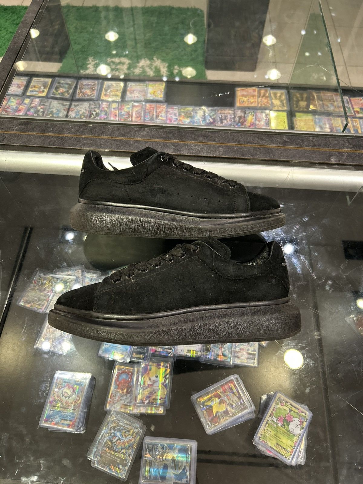 Alexander McQueen Alexander mcqueen black suede Size US 12 / EU 45 - 1 Thumbnail