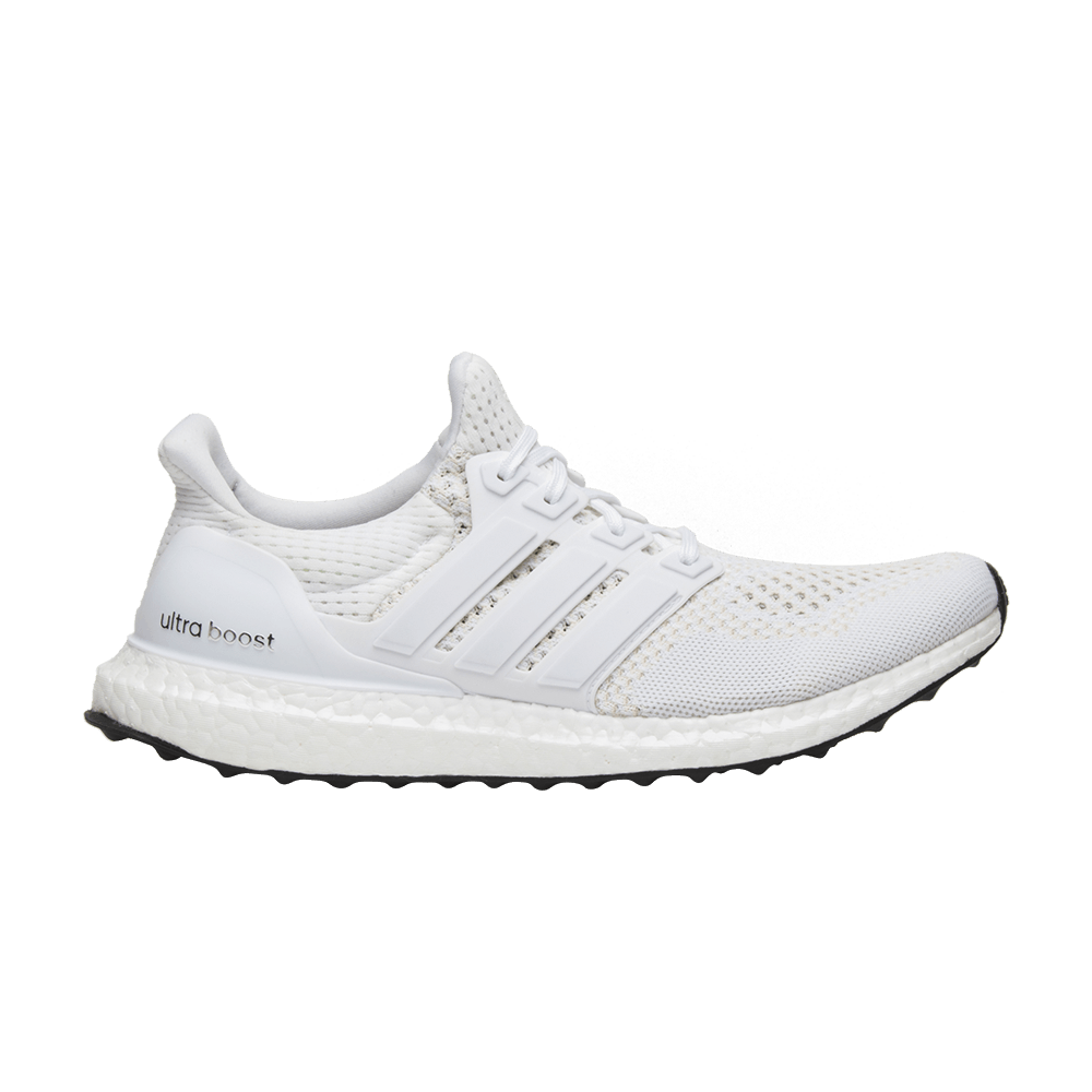 image of Adidas Ultraboost 1.0 Triple White Shoes, Men's (Size 8.5)