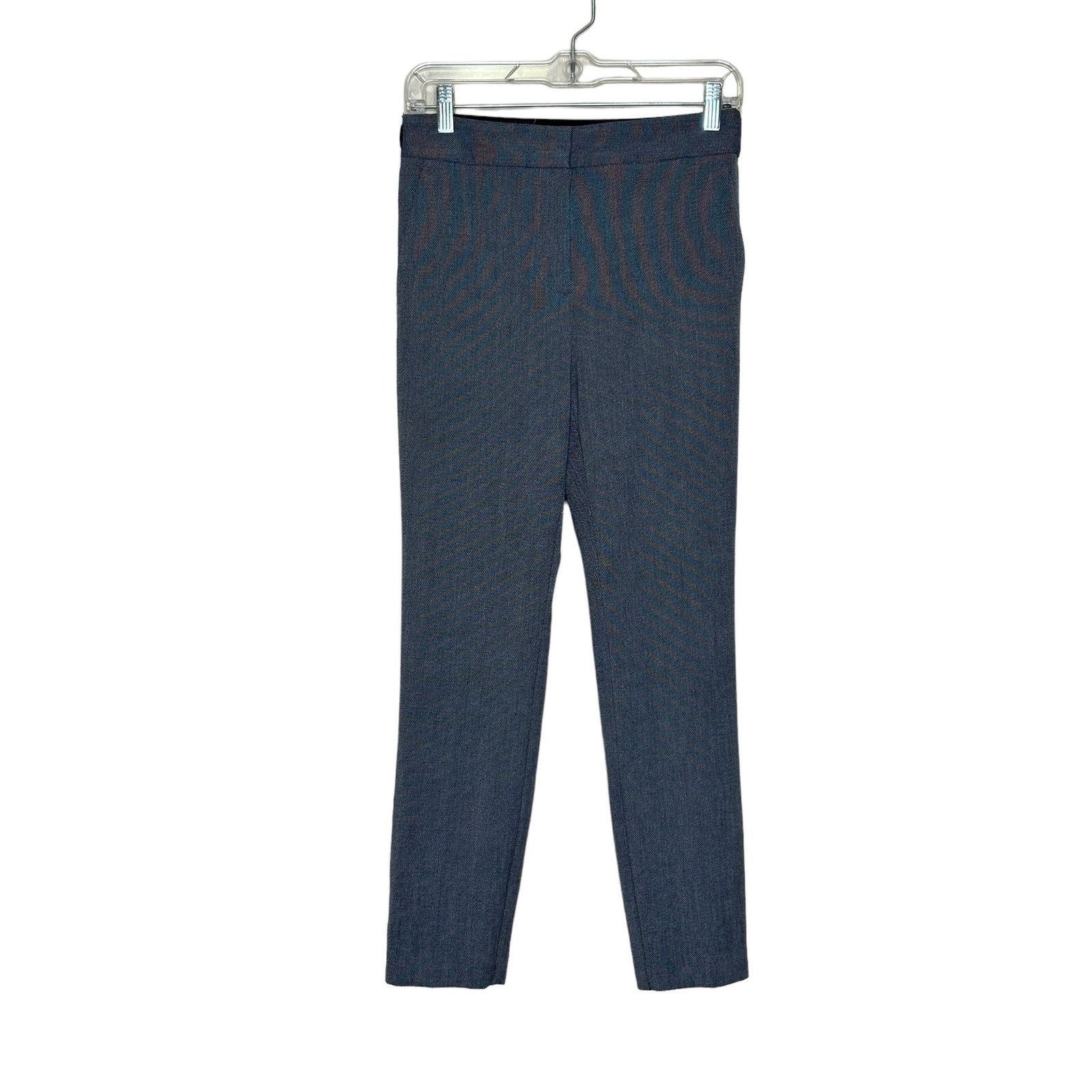 Zara Zara black semi skinny legs dressy pants size small Size 30" / US 8 / IT 44 - 8 Thumbnail