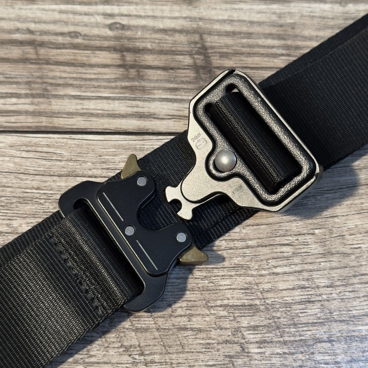 Japanese Brand Y2K ALYX STYLE MILITARY JAPAN ARCHIVAL COTTON BELT Size ONE SIZE - 3 Thumbnail