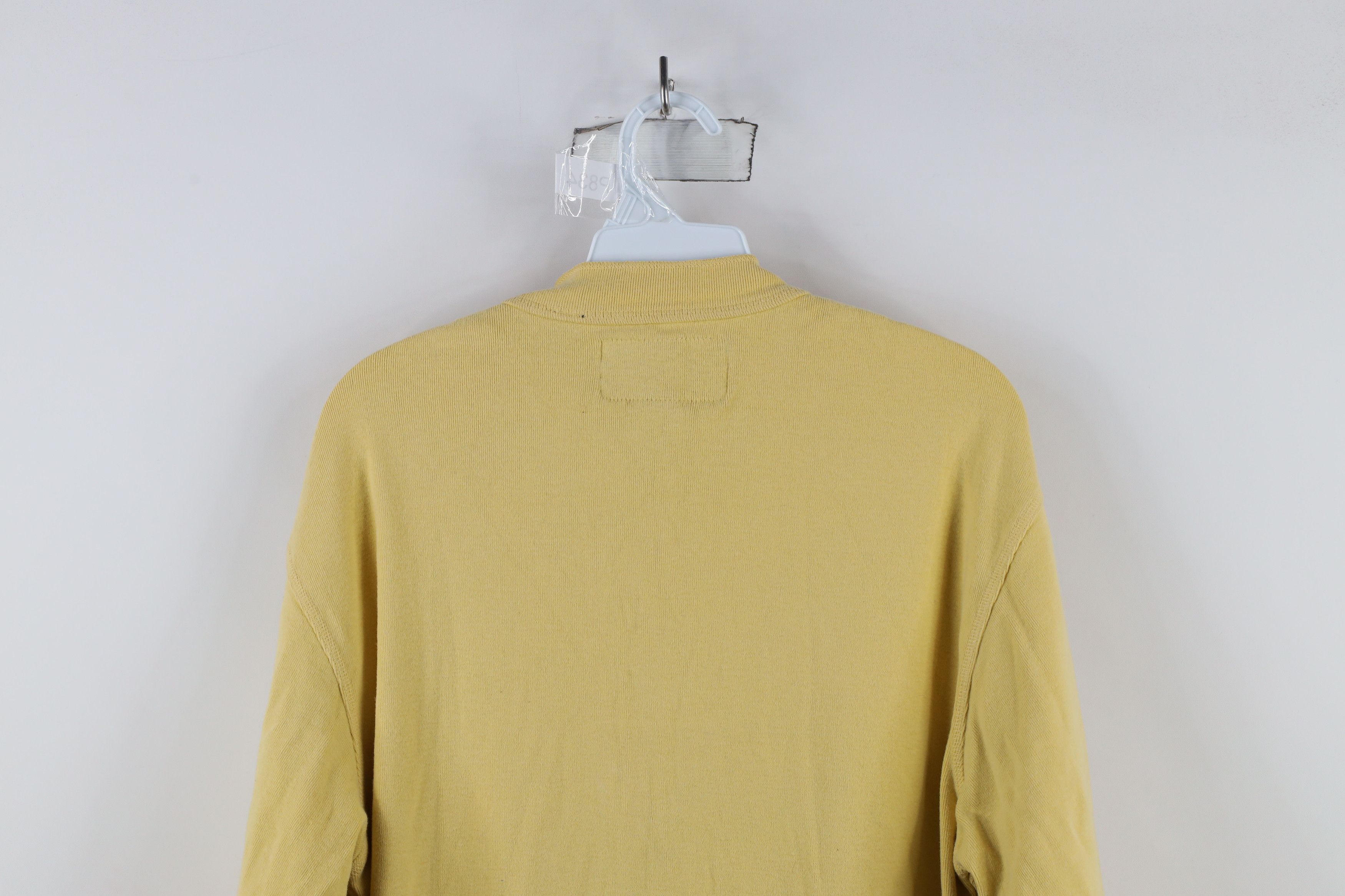 Vintage Vintage 90s Streetwear Heavyweight Ribbed Henley T-Shirt Size US S / EU 44-46 / 1 - 12 Thumbnail