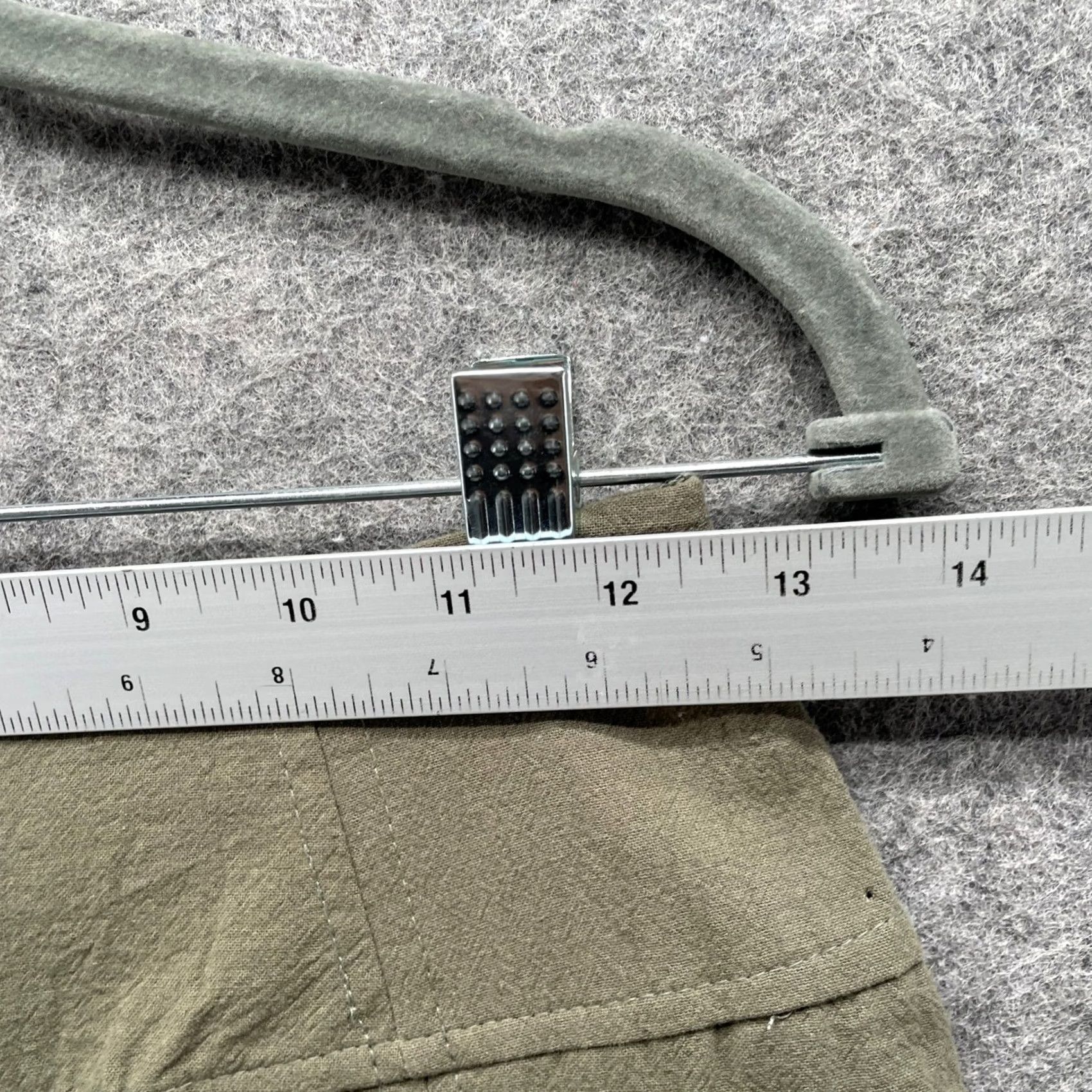 Vintage KIRI ous Los Angeles Pleated Cargo Mini Skort Womens XS Army Green Lightweight Size ONE SIZE - 5 Thumbnail