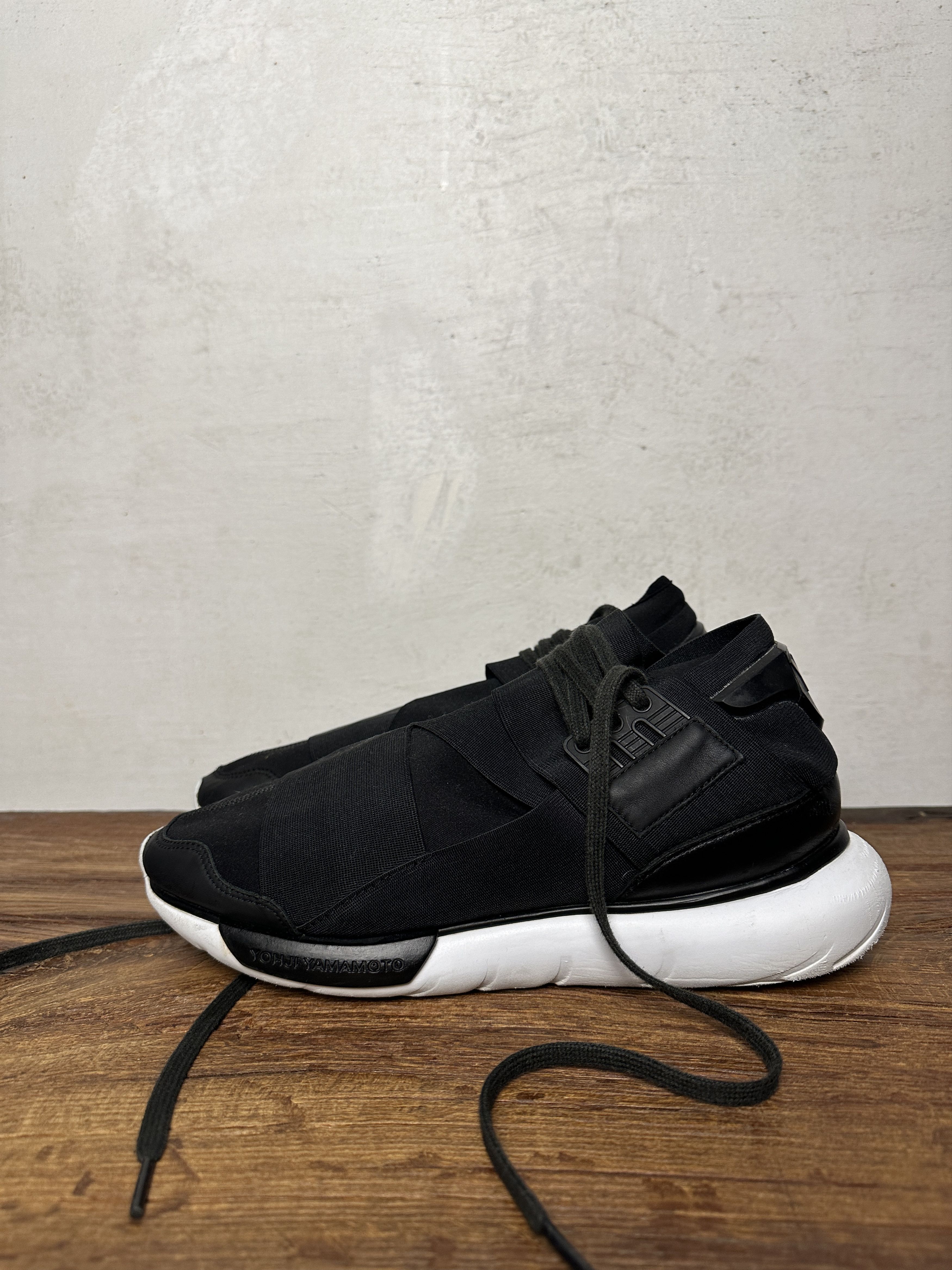 Adidas Y-3 Qasa High Core Black Size US 8 / EU 41 - 2 Thumbnail
