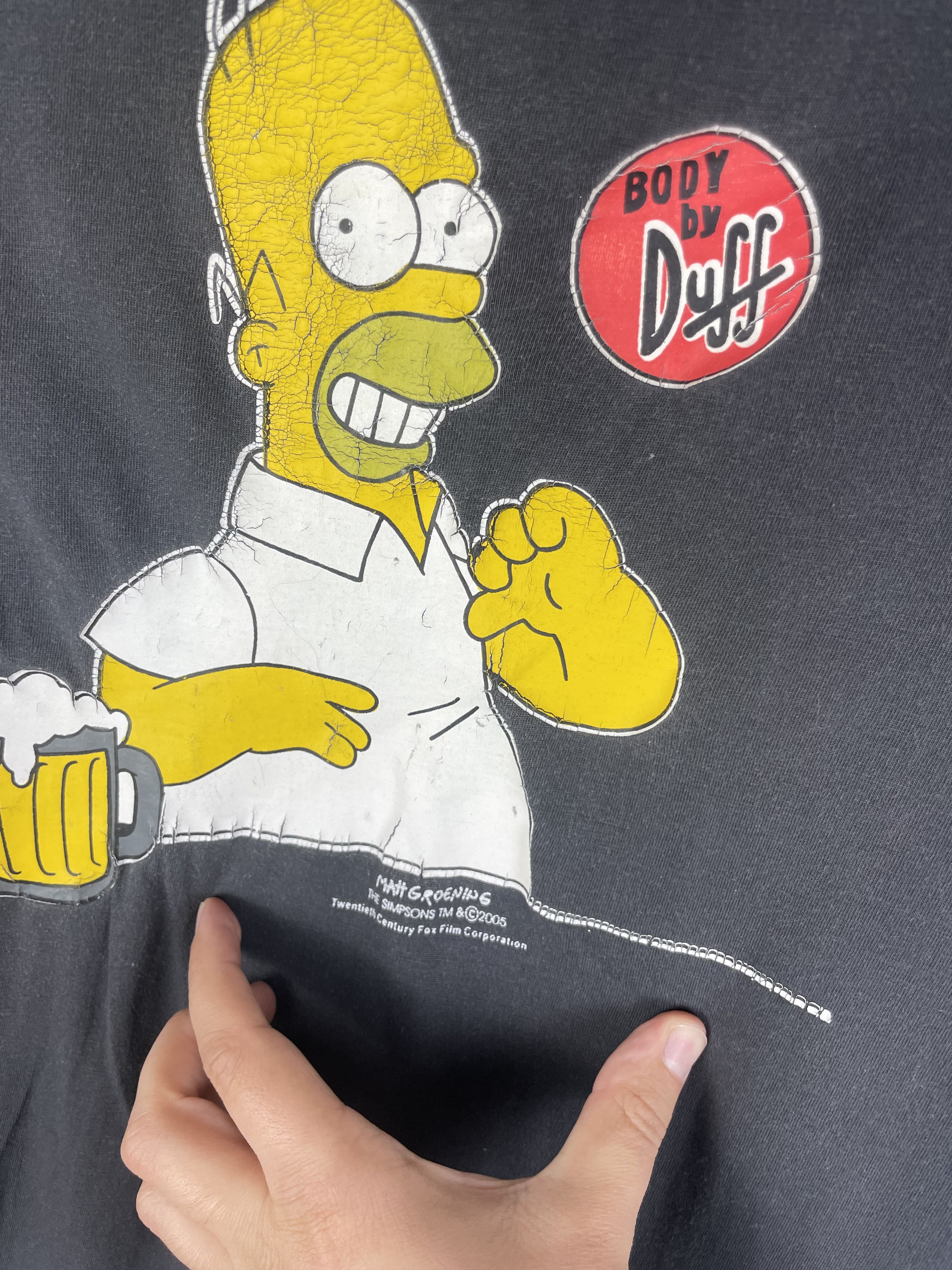 Other Vintage The Simpsons 90s Tee Size US XL / EU 56 / 4 - 7 Thumbnail