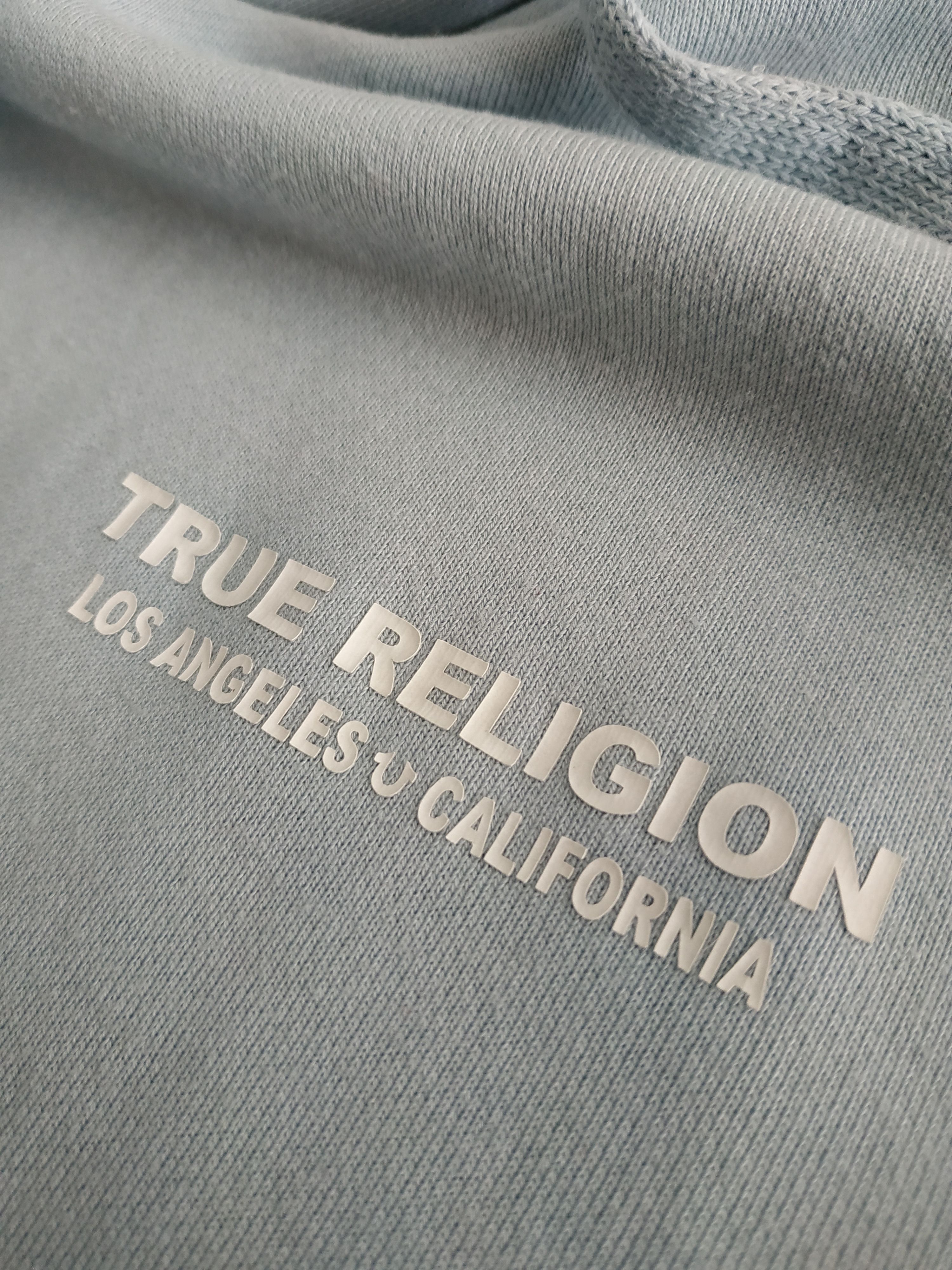 True Religion True Religion Men's Lightblue Hoodie, s. MEDIUM Size US M / EU 48-50 / 2 - 2 Thumbnail