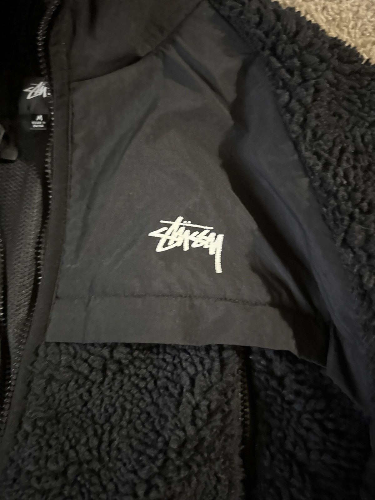 Stussy STUSSY SHERPA JACKET Size US M / EU 48-50 / 2 - 2 Thumbnail