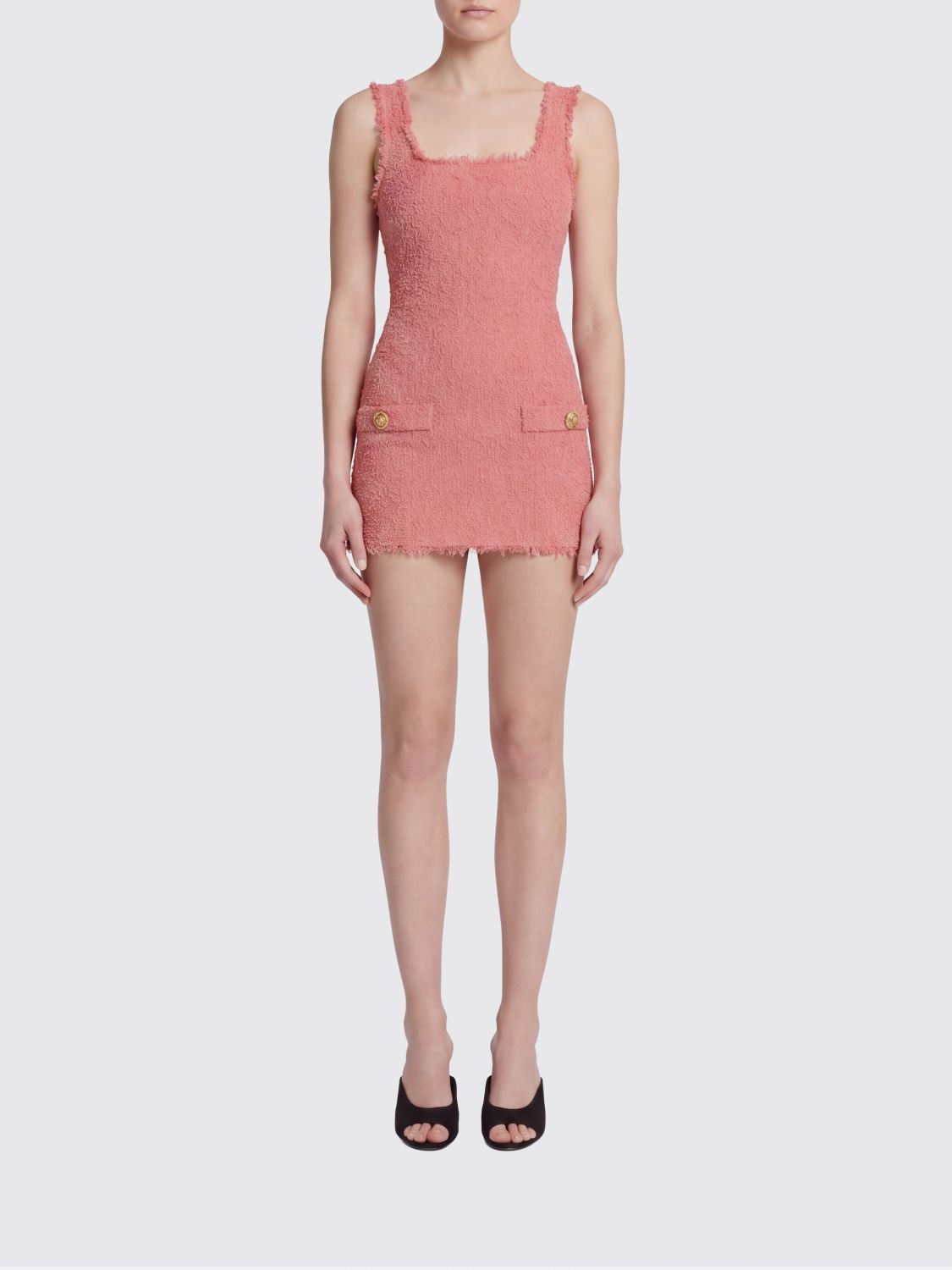 Balmain Balmain Dress Woman Pink Size XS / US 0-2 / IT 36-38 - 1 Thumbnail
