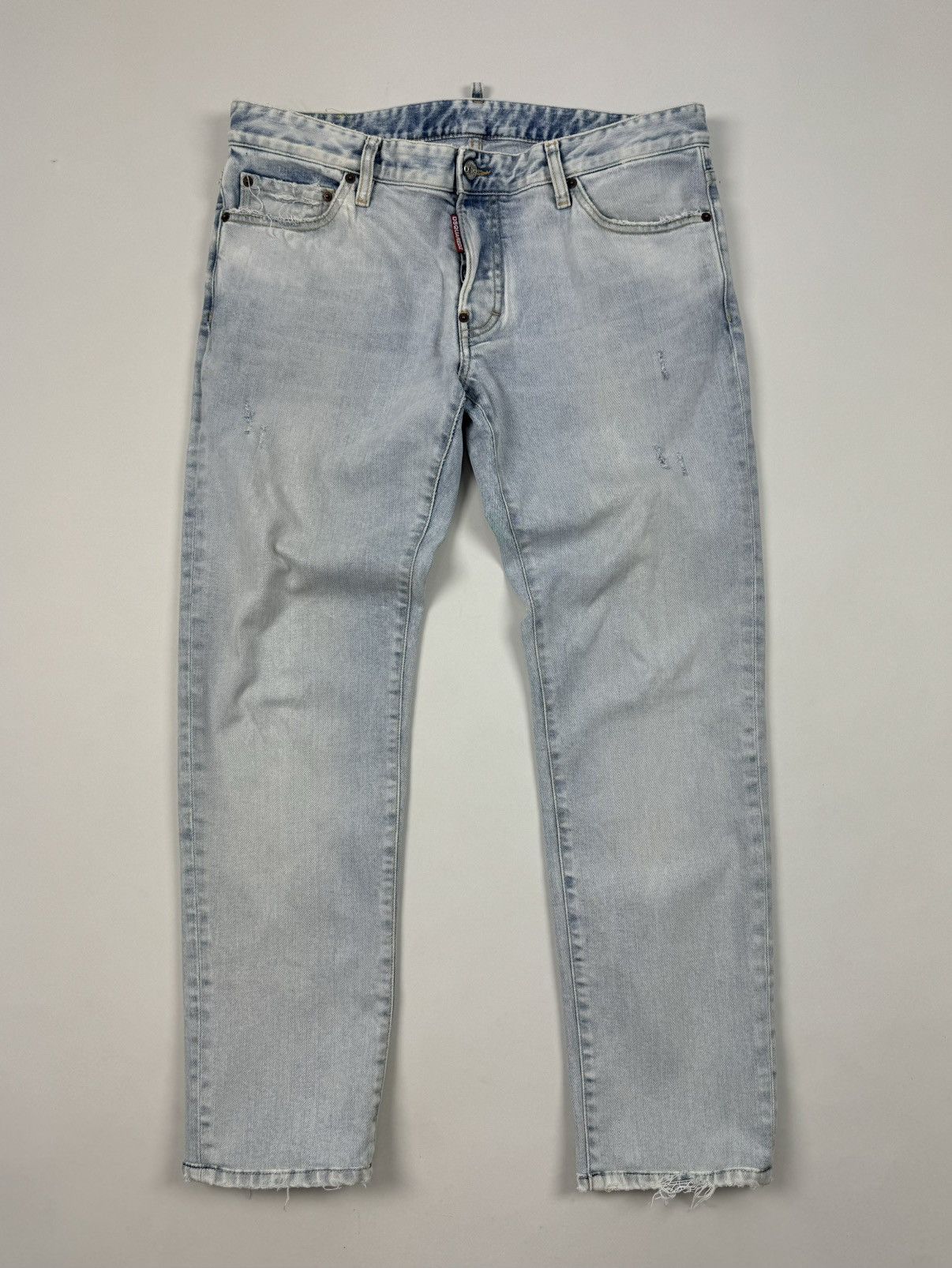 Dsquared2 Dsquared2 Iconic Denim Dept Dean & Dan Caten Washed Jeans Size US 35 - 4 Thumbnail