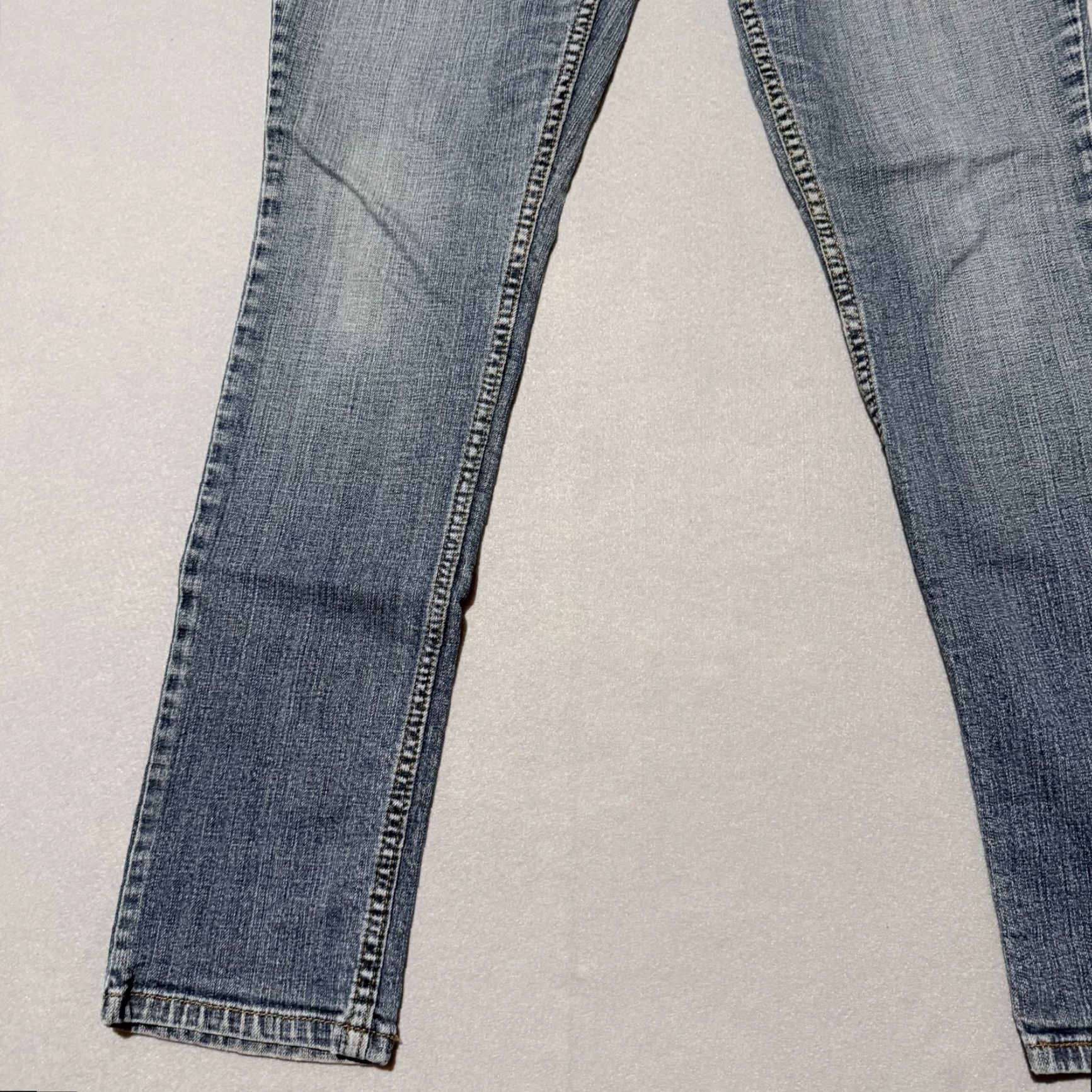 Levi's Levi's Too Superlow 524 Jeans Women 30X29 Blue Denim Stretch Slim Skinny City Retro Size 30" / US 8 / IT 44 - 5 Thumbnail