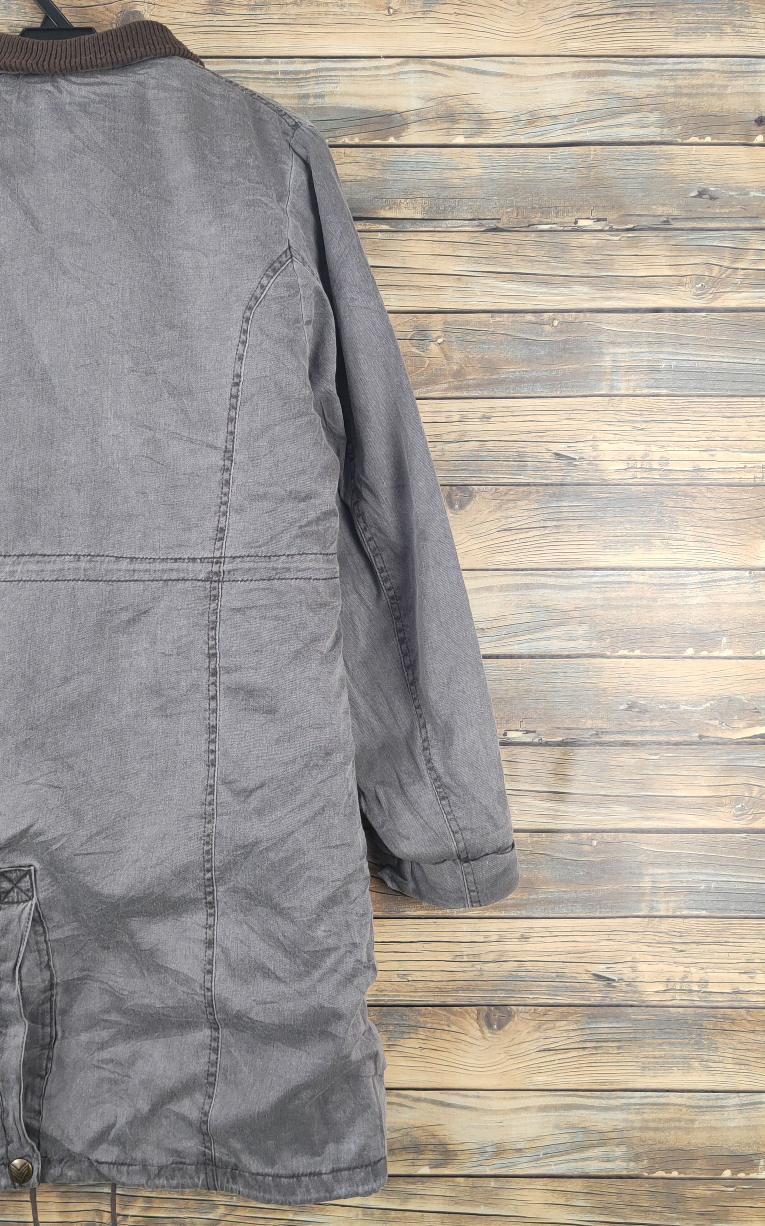Japanese Brand × Vintage S.g.v Dark Gray Coats (Vintage Winter jacket) Size US L / EU 52-54 / 3 - 9 Thumbnail