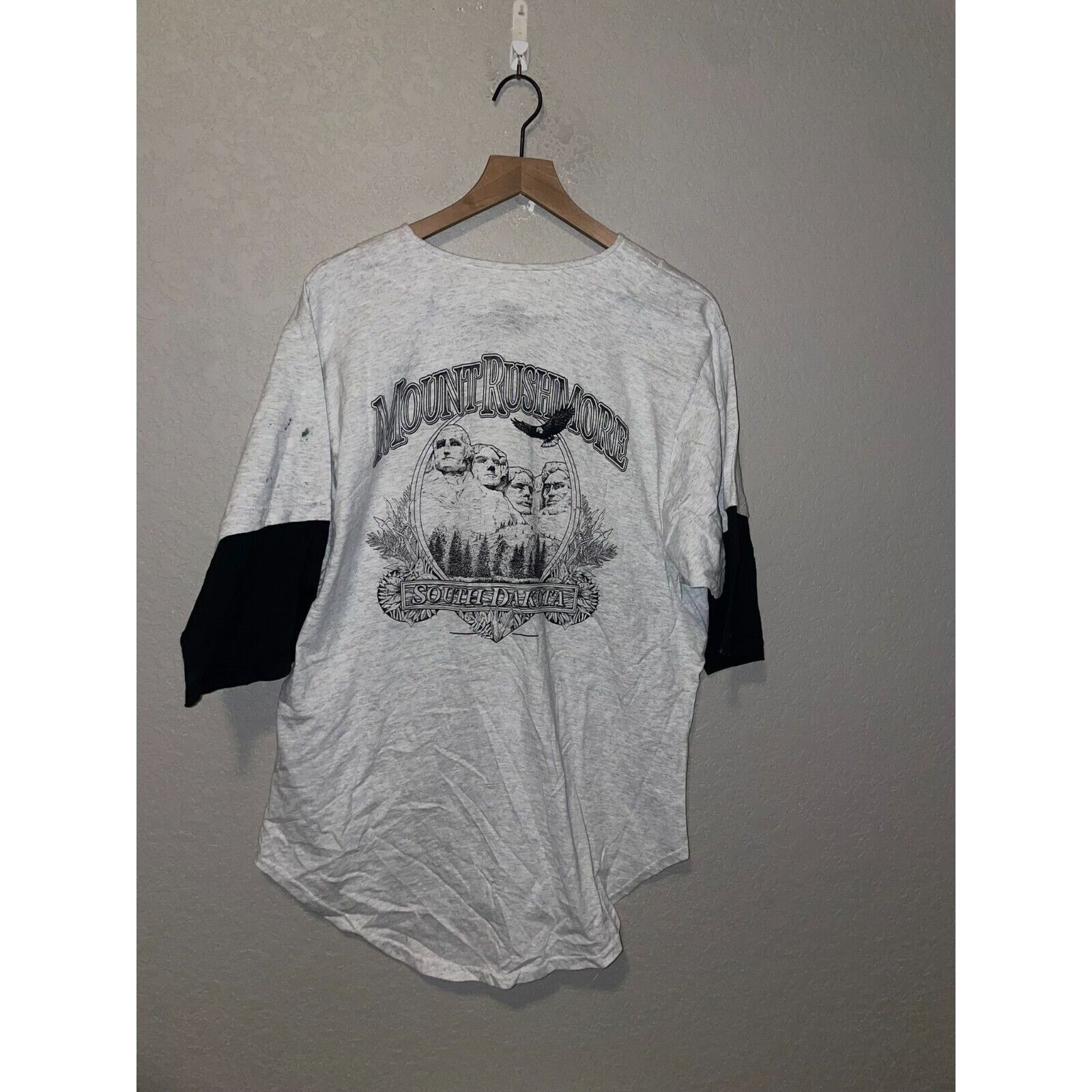 Signal Sport Vintage Cotton Jersey Mount Rushmore Test Print VTG 90s L Size US L / EU 52-54 / 3 - 7 Thumbnail