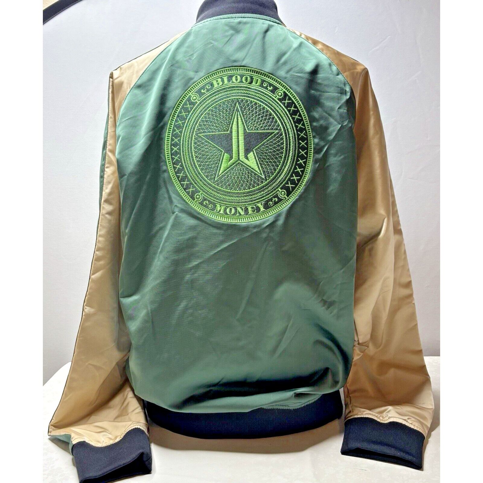 & Other Stories Jeffree Star Blood money Bomber Jacket L satin zipper Size L / US 10 / IT 46 - 4 Thumbnail