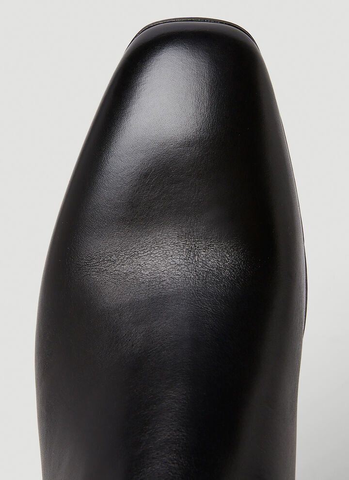 Saint Laurent Paris o1bcso1str1124 Terry Jodhpur Boots in Black Size US 12 / EU 45 - 7 Thumbnail