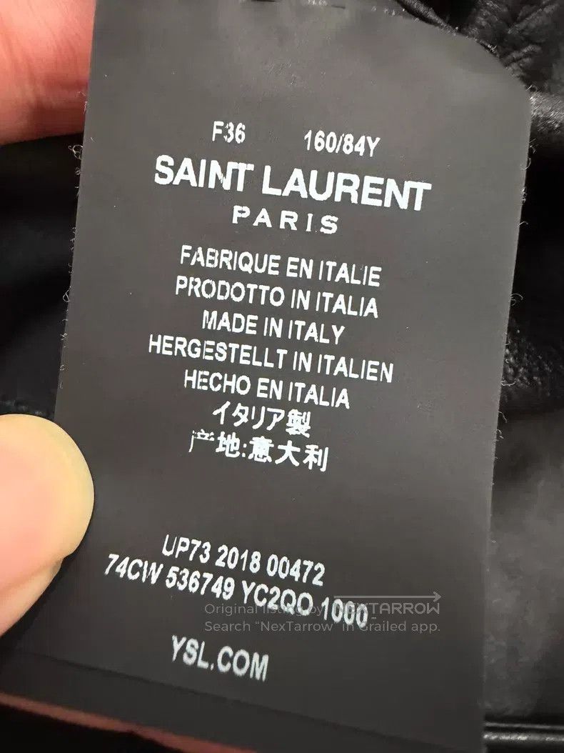 Saint Laurent Paris Saint Laurent Paris Sheepskin Hunting Jacket Size XS / US 0-2 / IT 36-38 - 6 Thumbnail