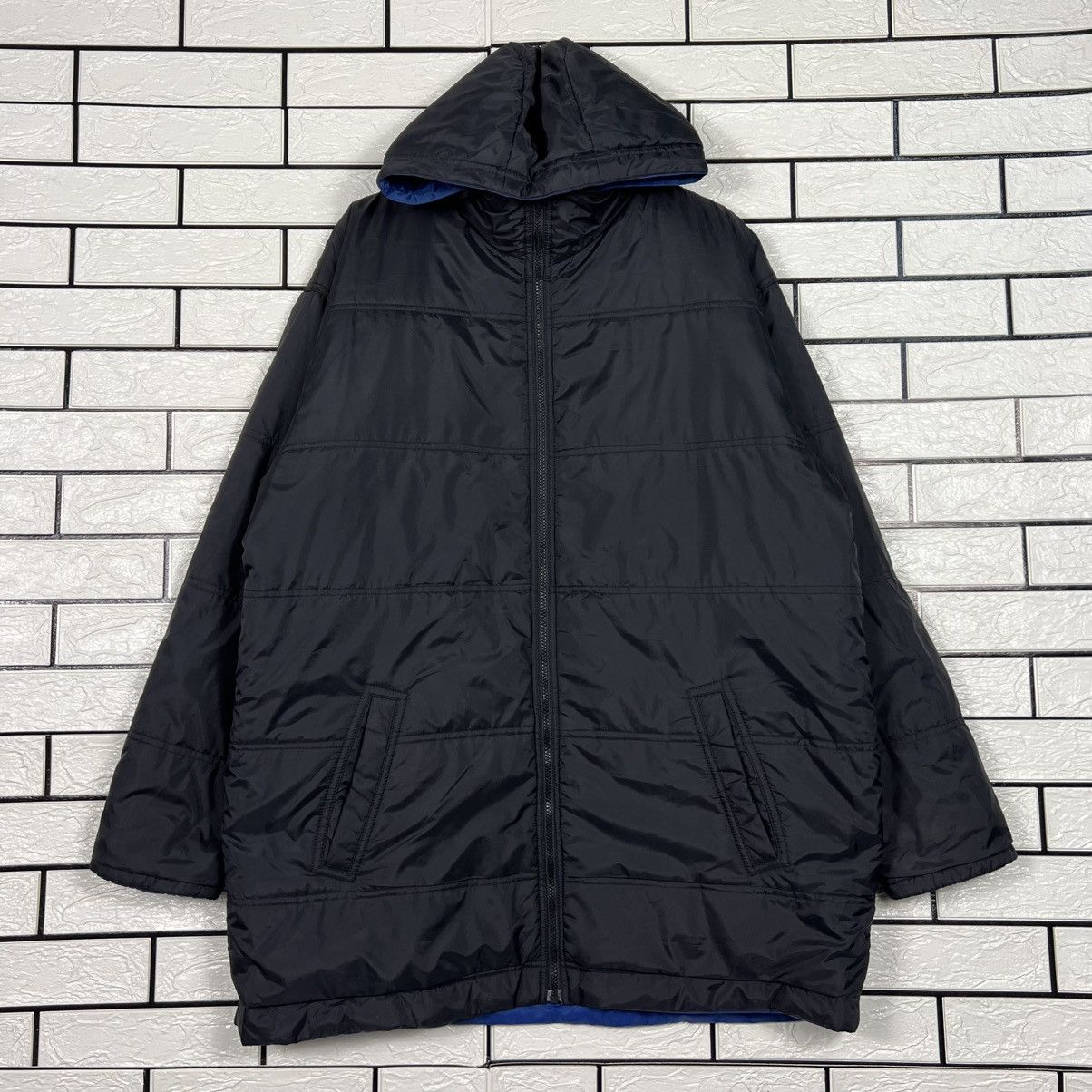 Vision Streetwear 90's VISION STREET WEAR Reversible Hooded Jacket #4061-C185 Size US L / EU 52-54 / 3 - 3 Thumbnail