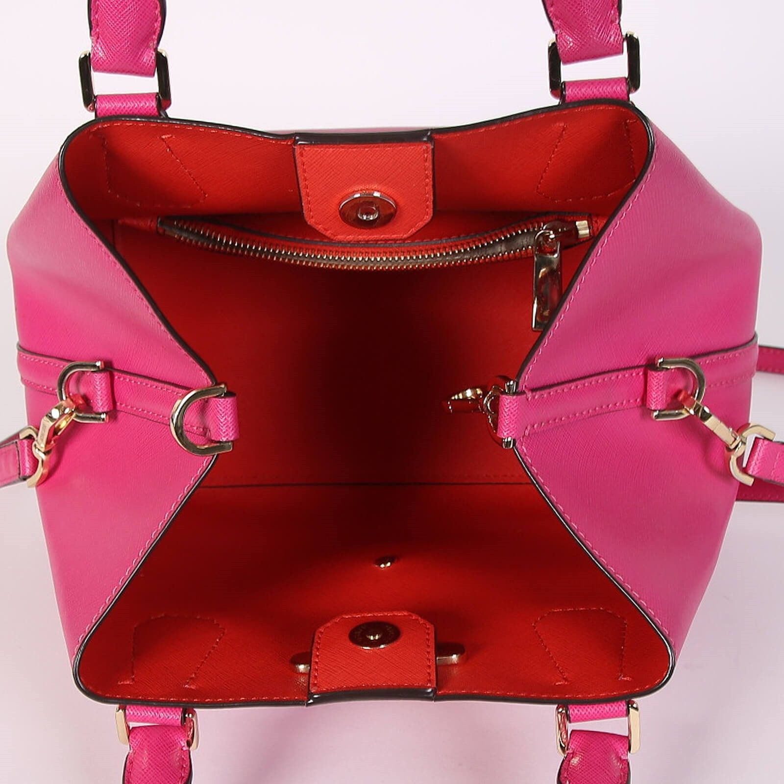 Michael Kors Michael Kors Greenwich Medium Tote WATERMELON Handbag Size ONE SIZE - 4 Thumbnail