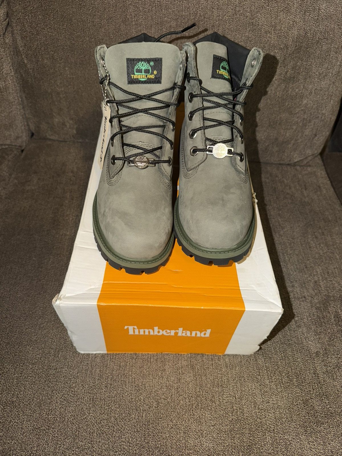 Timberland Limited Edition Timberland 6” Waterproof Boot Dark Green Size US 5 / EU 37 - 1 Thumbnail
