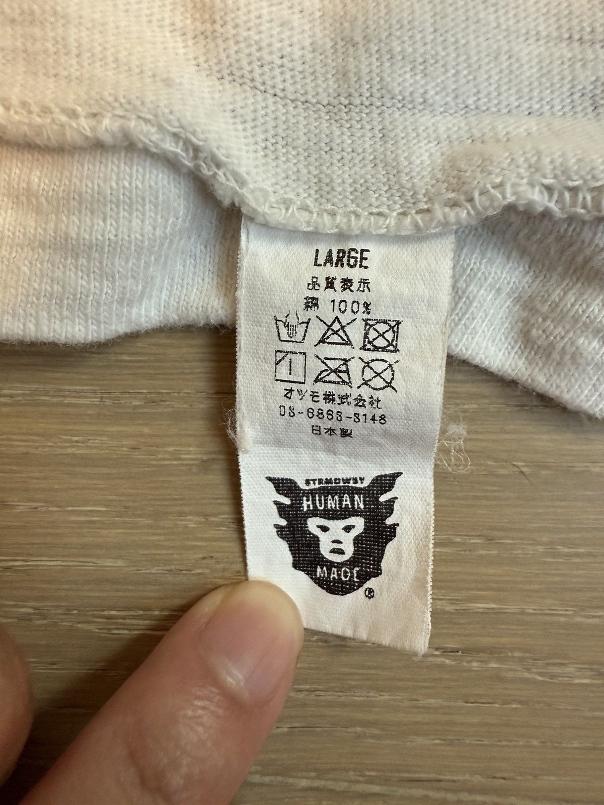 Human Made [RARE] Human Made ‘Dry Alls Demon’ Vintage Tee Size US L / EU 52-54 / 3 - 7 Thumbnail