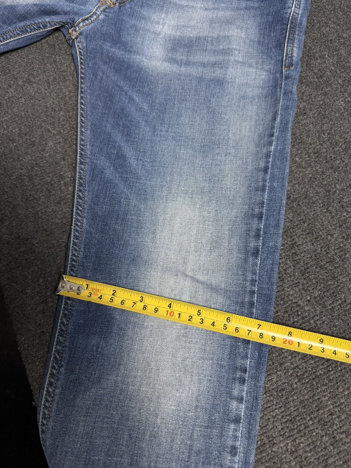 Diesel 00s Y2K Luxury Diesel Thavar-XP Slim Tapered Jeans Y2K Denim Size US 30 / EU 46 - 21 Thumbnail