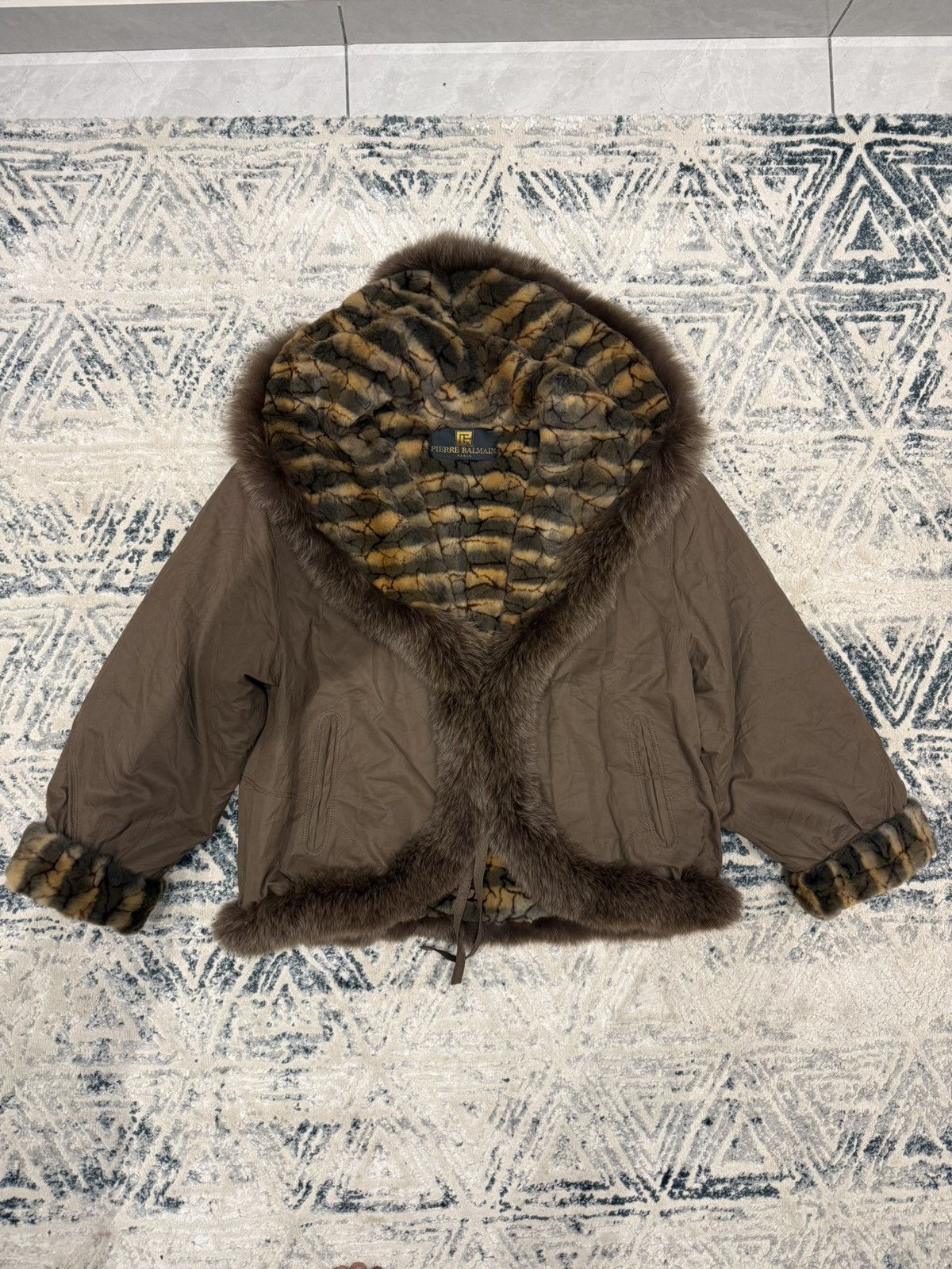 Pierre Balmain VTG PIERRE BALMAIN Fur Lining Jacket Size US L / EU 52-54 / 3 - 2 Thumbnail