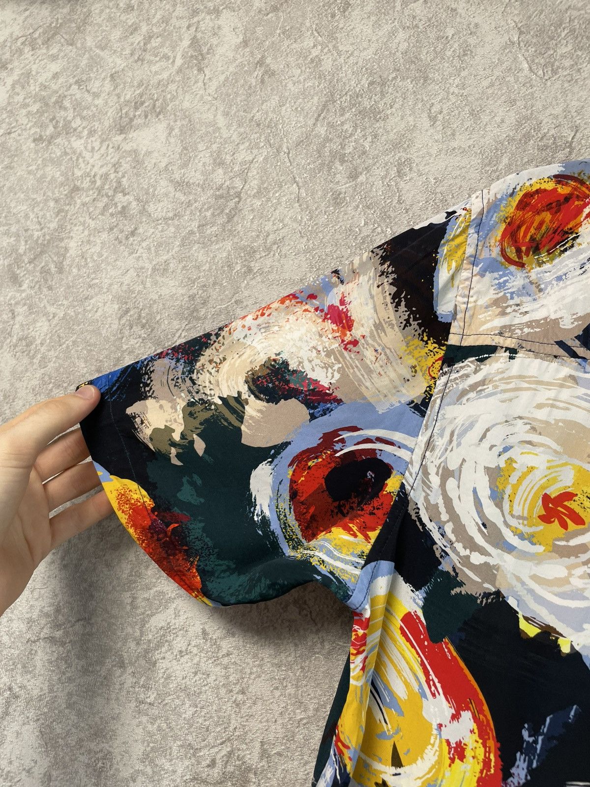 Aime Leon Dore Aime Leon Dore ALD Floral Brush Stroke Leisure Shirt Size US M / EU 48-50 / 2 - 22 Thumbnail
