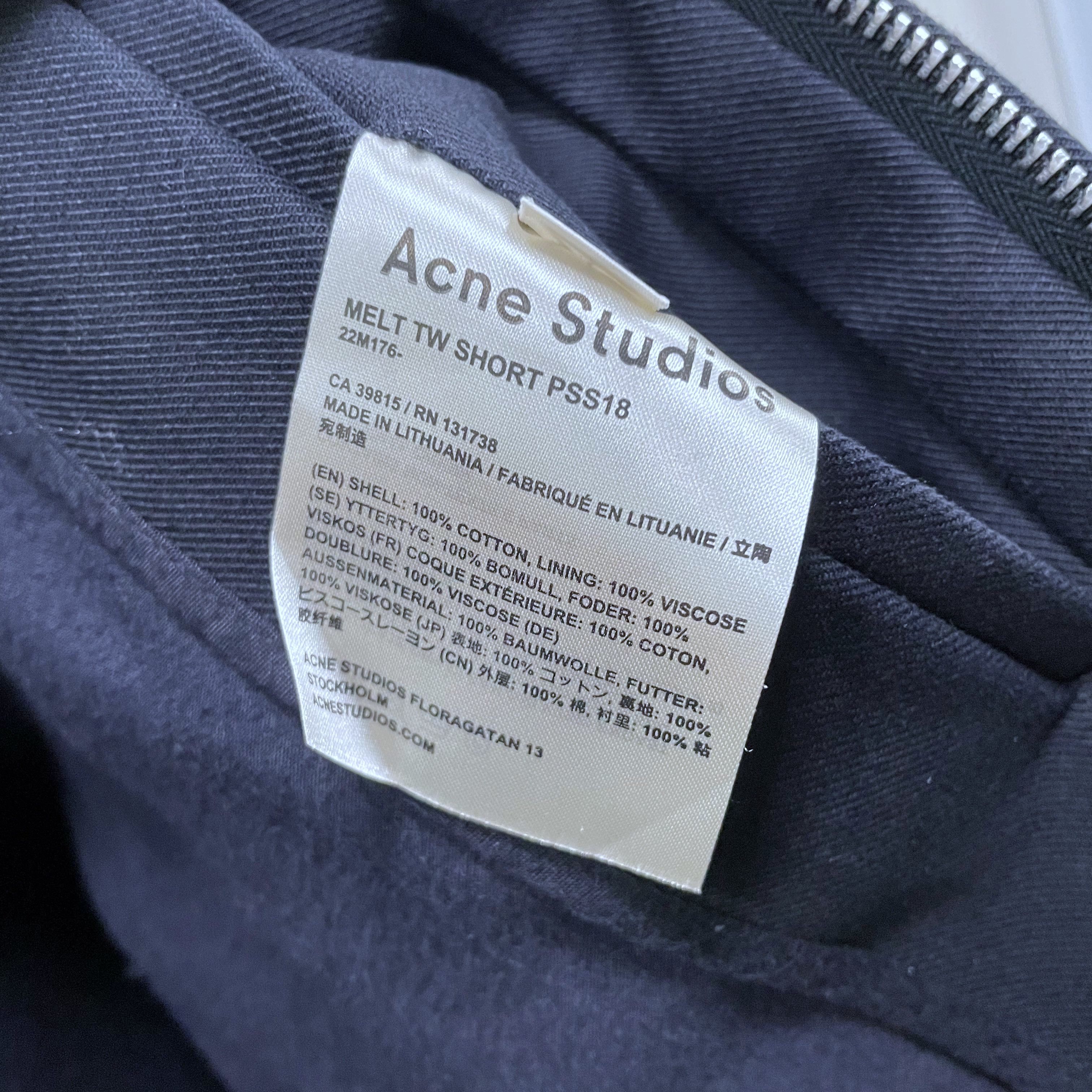 Acne Studios Melton Twill Short Parka Size US S / EU 44-46 / 1 - 10 Thumbnail