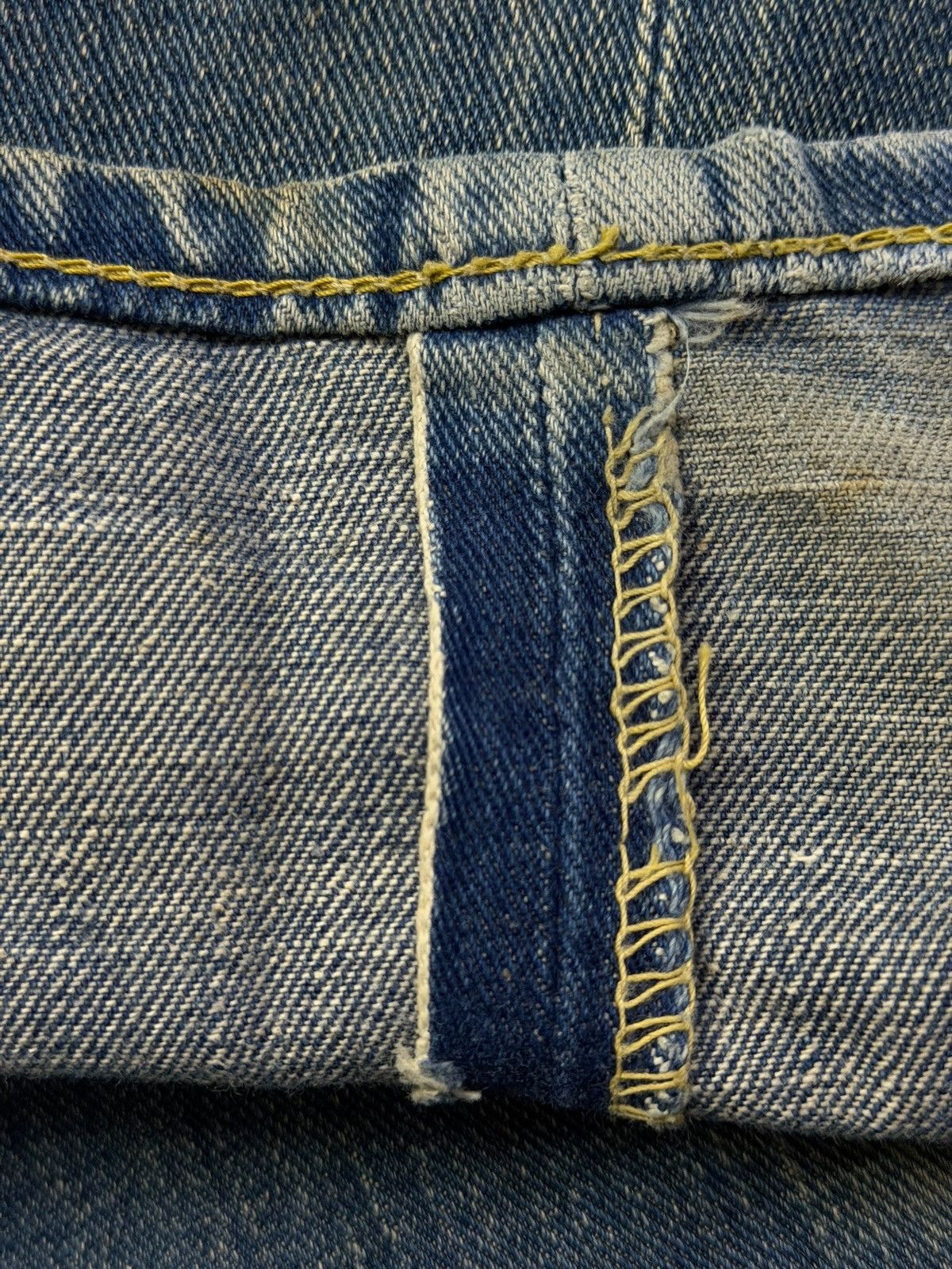 Lee Vintage Lee Union Made Lot 4101 Half Selvedge Japanese Denim Size US 31 - 9 Thumbnail