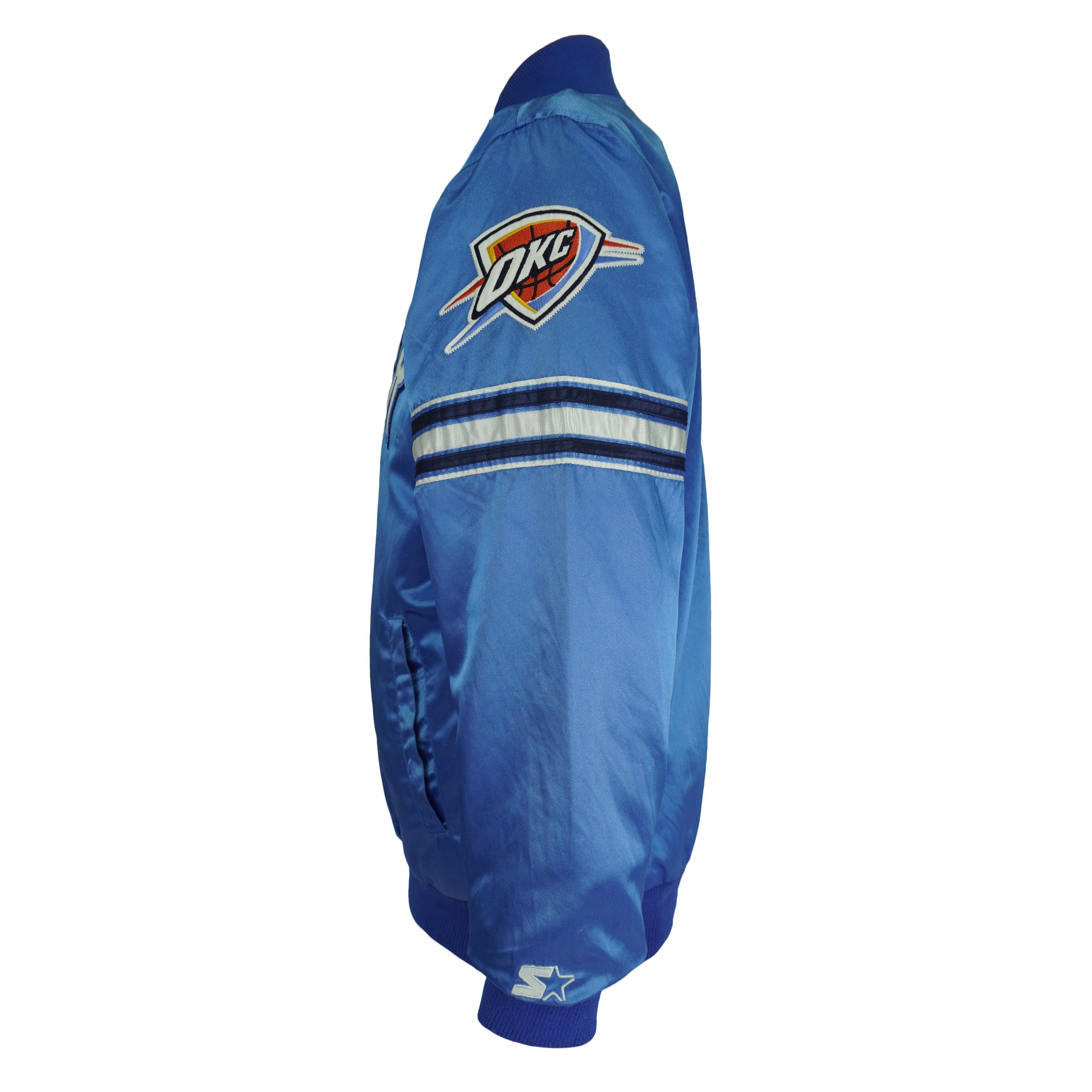 Starter NBA Oklahoma City Thunder Bomber Jacket 2009 Size US L / EU 52-54 / 3 - 3 Thumbnail