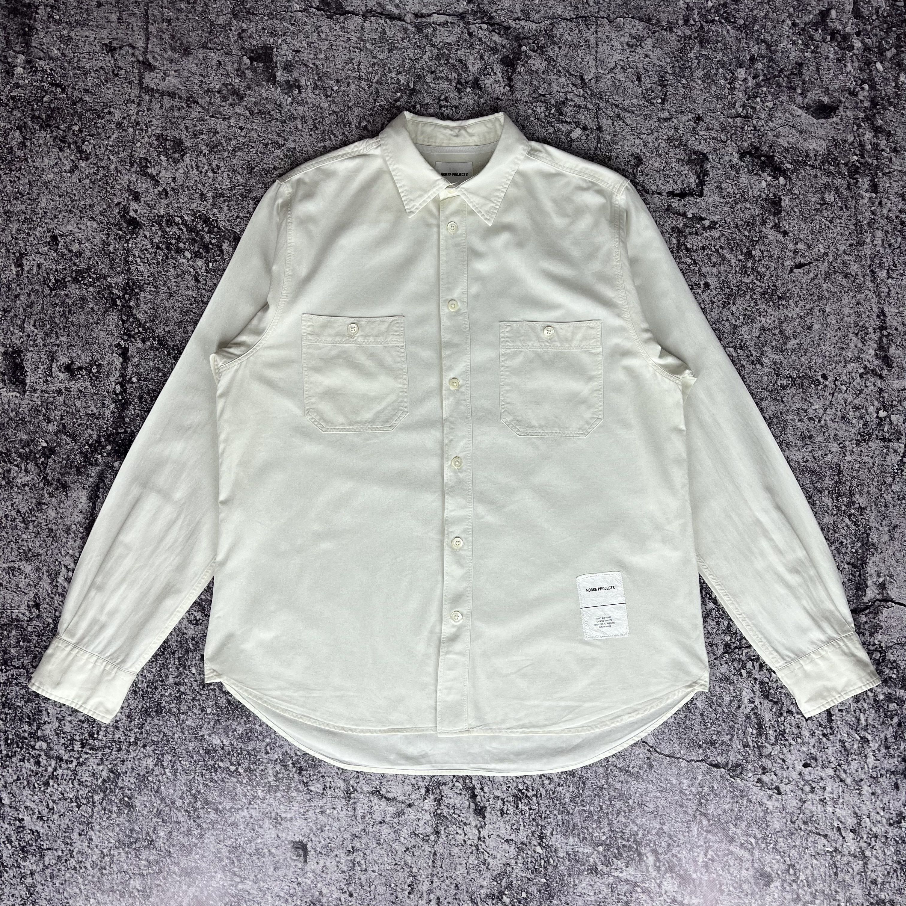Norse Projects Norse Projects Silas Chambray Tab Series Shirt Size S Size US S / EU 44-46 / 1 - 2 Thumbnail