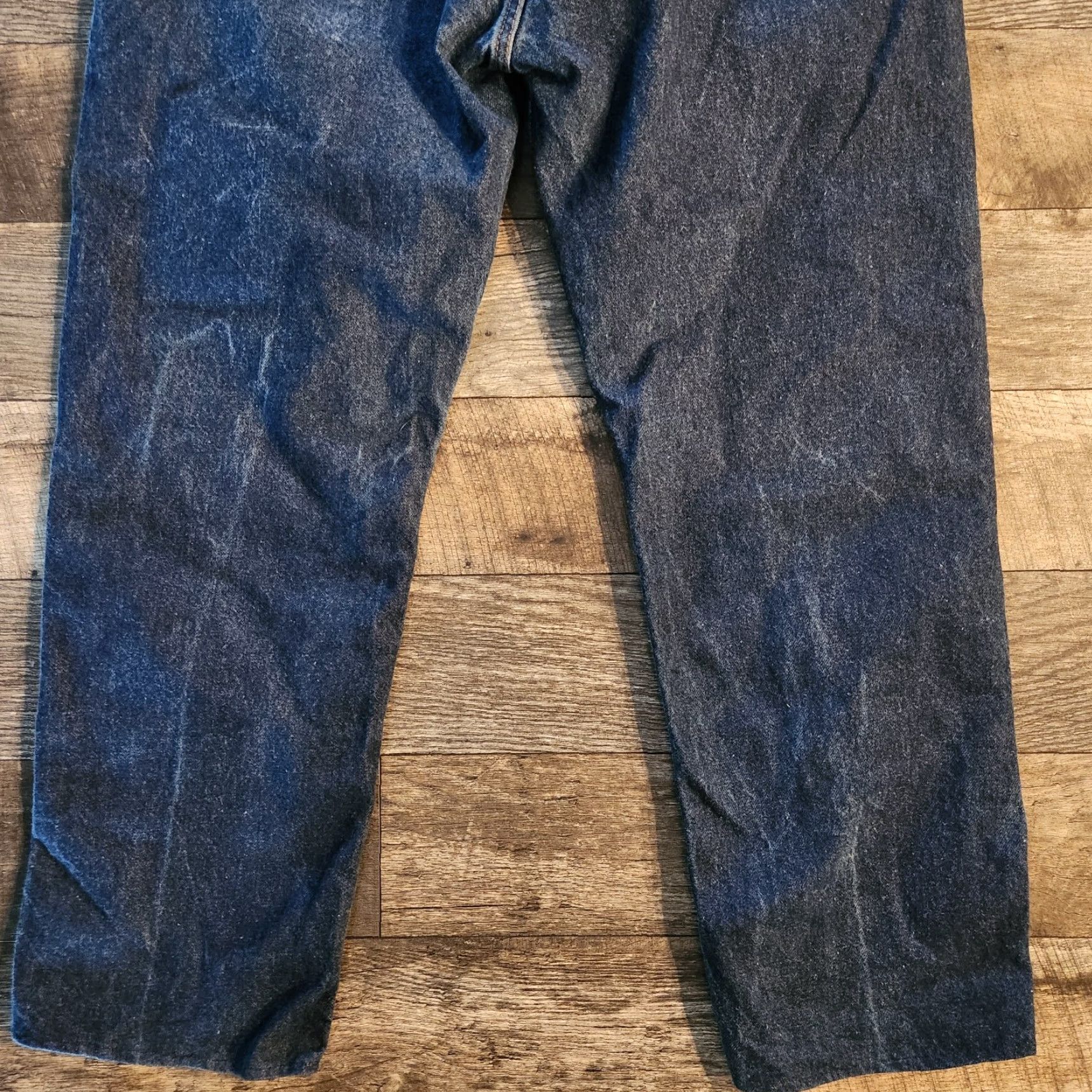 Levi's VINTAGE Levis 505 Orange Tab Jeans Regular 42x30 Denim Blue Mens 90s Straight Belt Pockets Comfortable Regular Fit Denim Blue Mens Jeans 90s Theme Size US 42 / EU 58 - 7 Thumbnail