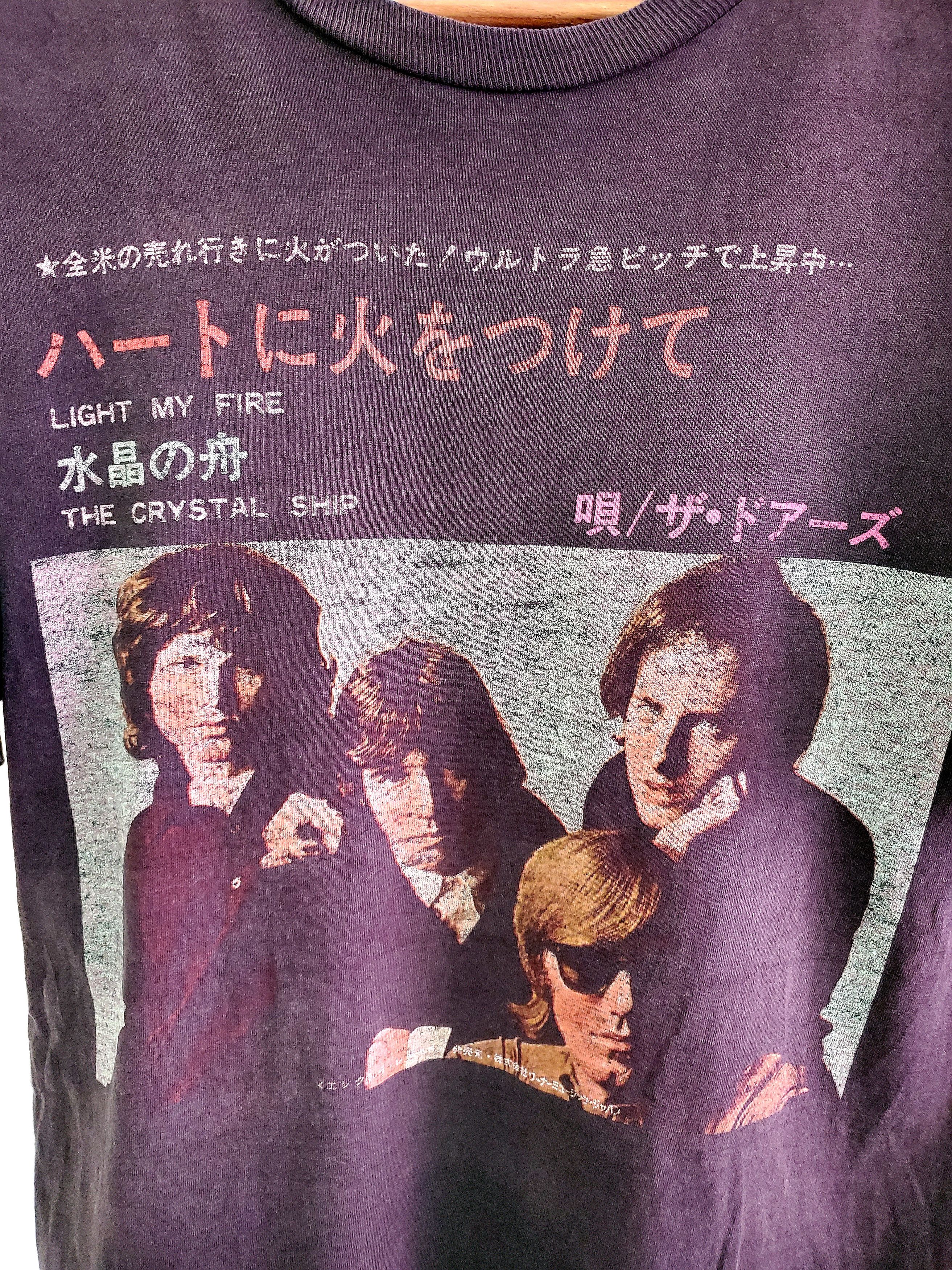 Band Tees × Vintage Rare The Doors Japan Tour Band Tee Graphic Morrison M Size US M / EU 48-50 / 2 - 2 Thumbnail