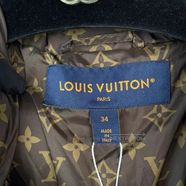 Louis Vuitton Louis Vuitton Capsule white down jacket with old flower in Size XXS / US 00 / IT 34 - 8 Thumbnail