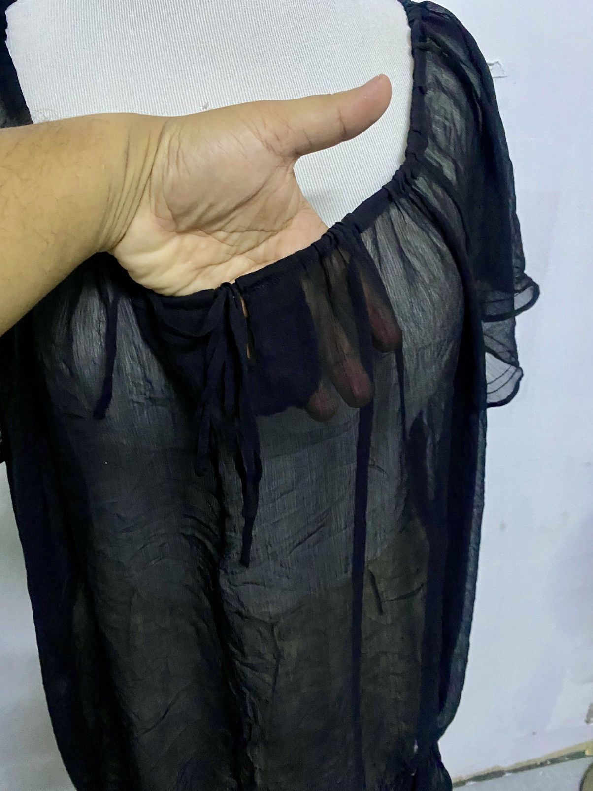 Other Autograph Sheer Blouse Size XXL / US 16-18 / IT 52-54 - 6 Thumbnail