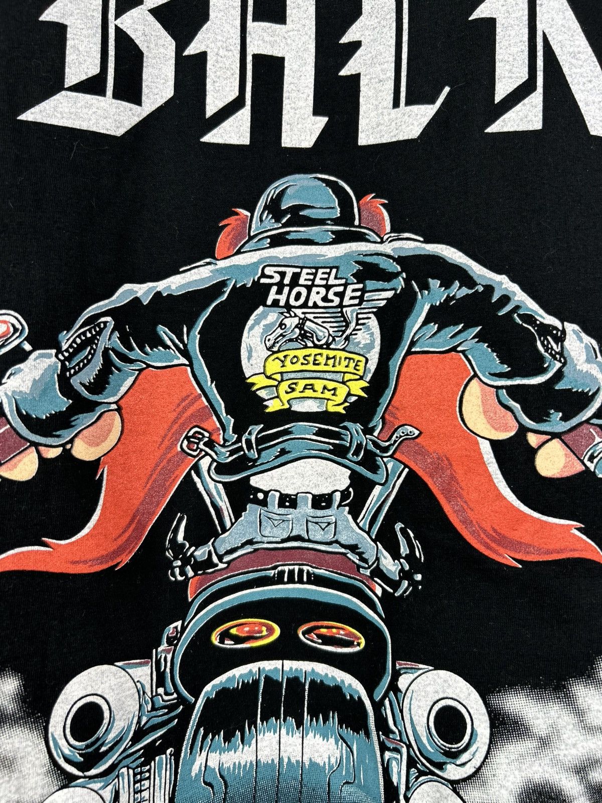Warner Bros Rare Vintage Yosemite Sam’s Biker Harley T-Shirt Size L Size US L / EU 52-54 / 3 - 11 Thumbnail