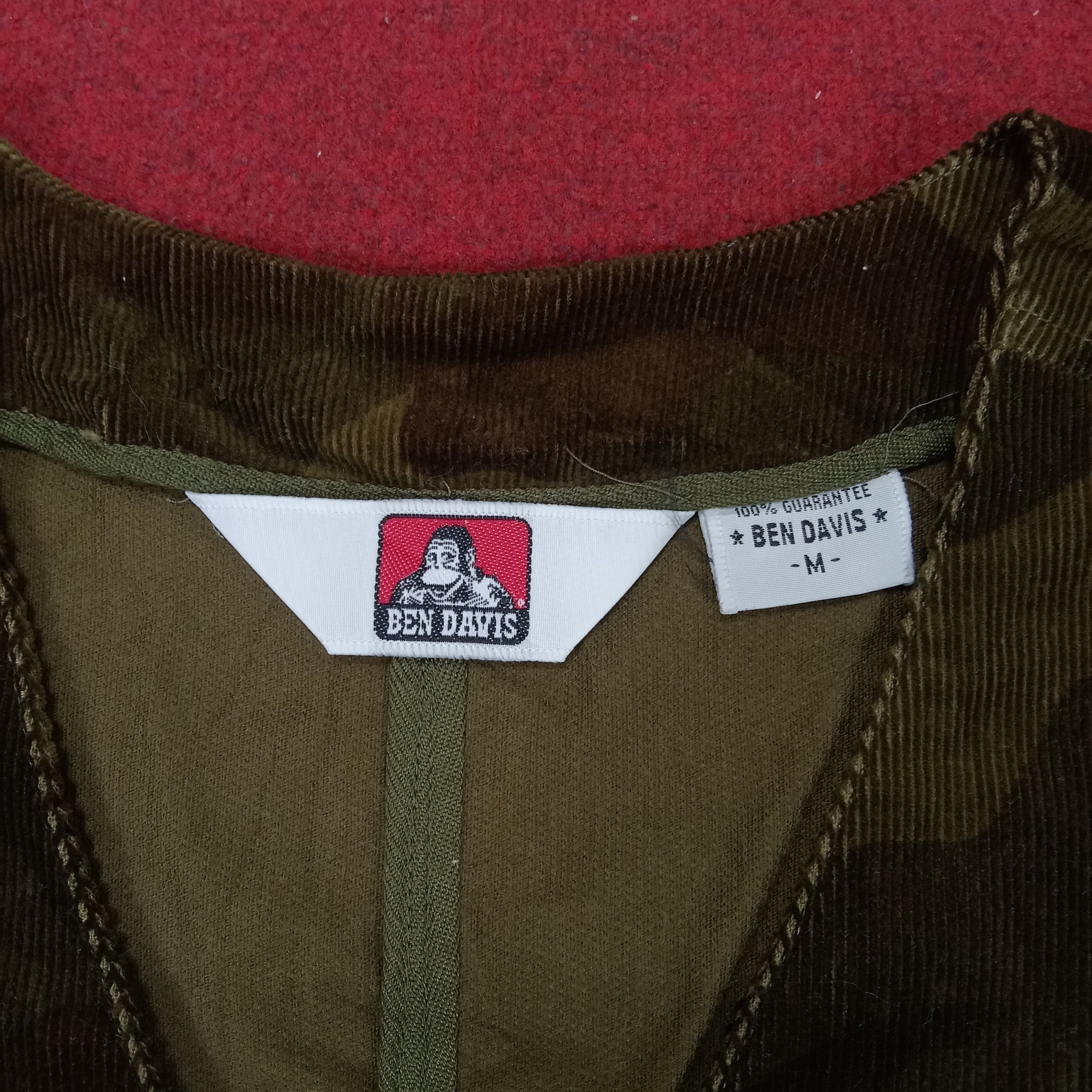 Ben Davis × Vintage Ben Davis Camo Style Double Pocket Vest Size US M / EU 48-50 / 2 - 4 Thumbnail