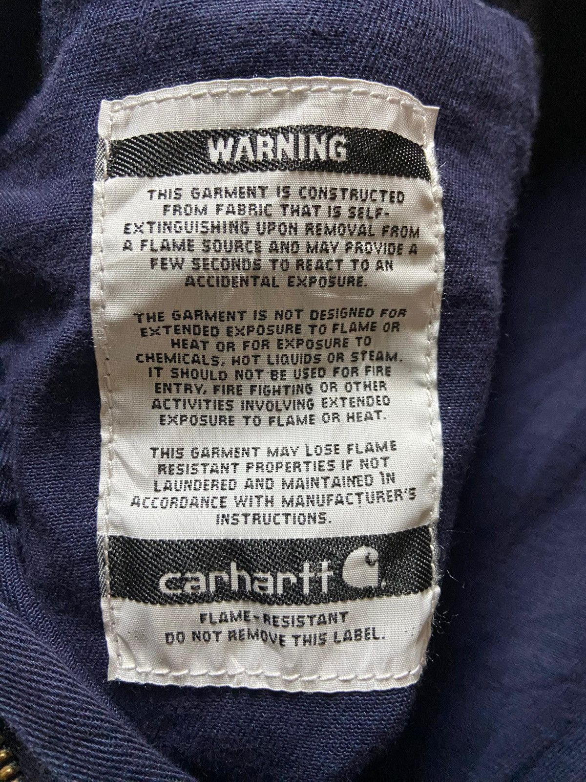Carhartt Carhartt FR Traditional Twill Coverall (144) Size US 40 / EU 56 - 13 Thumbnail