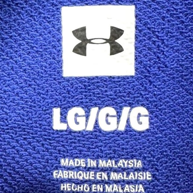 Under Armour Under Armour Sweatshirt Mens Large Blue Graphic Print Hooded Pullover Sweatshirt Pockets Logo Size US L / EU 52-54 / 3 - 4 Thumbnail