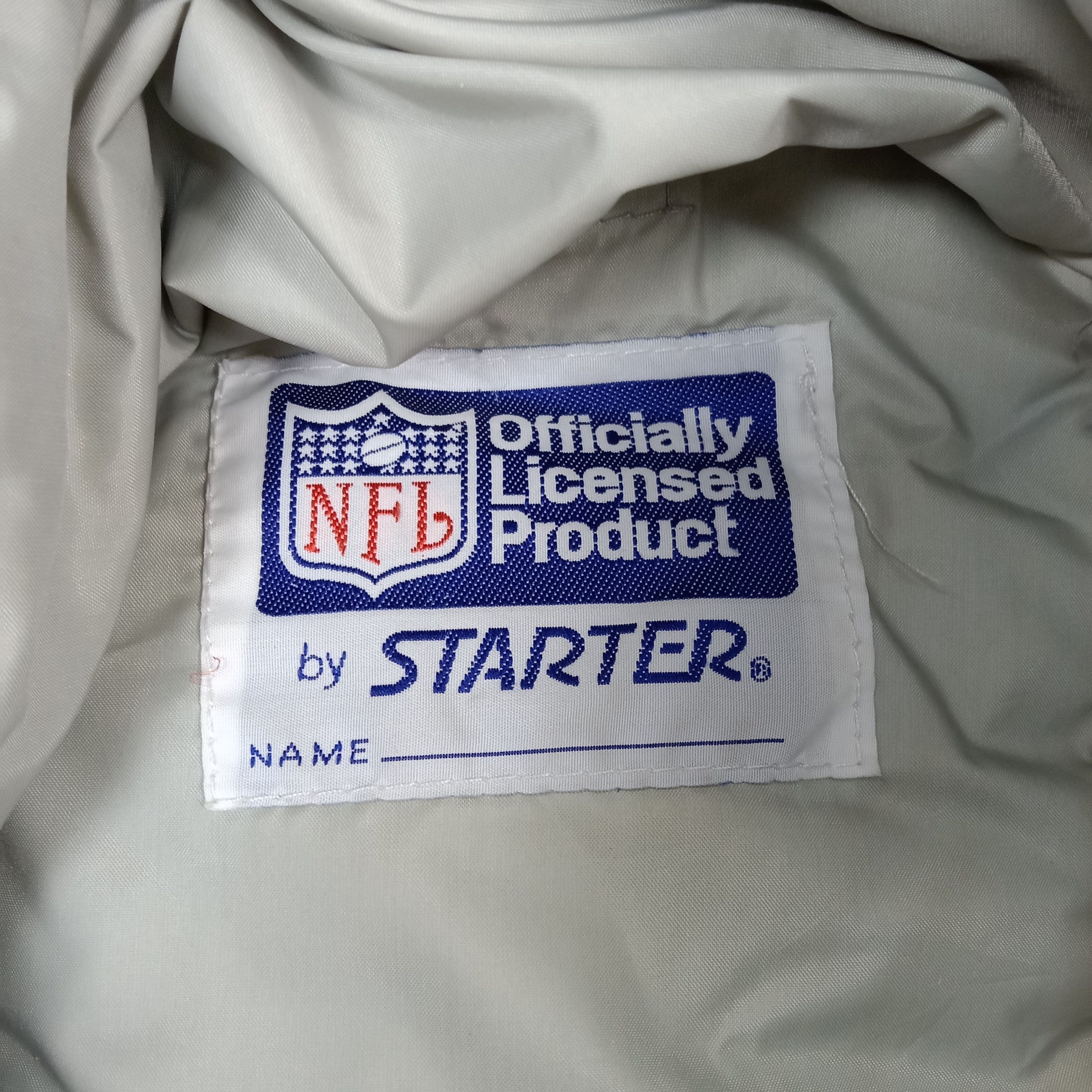 NFL × Starter × Vintage Raiders American Football Team NFL Winter Jacket Size US XXL / EU 58 / 5 - 10 Thumbnail