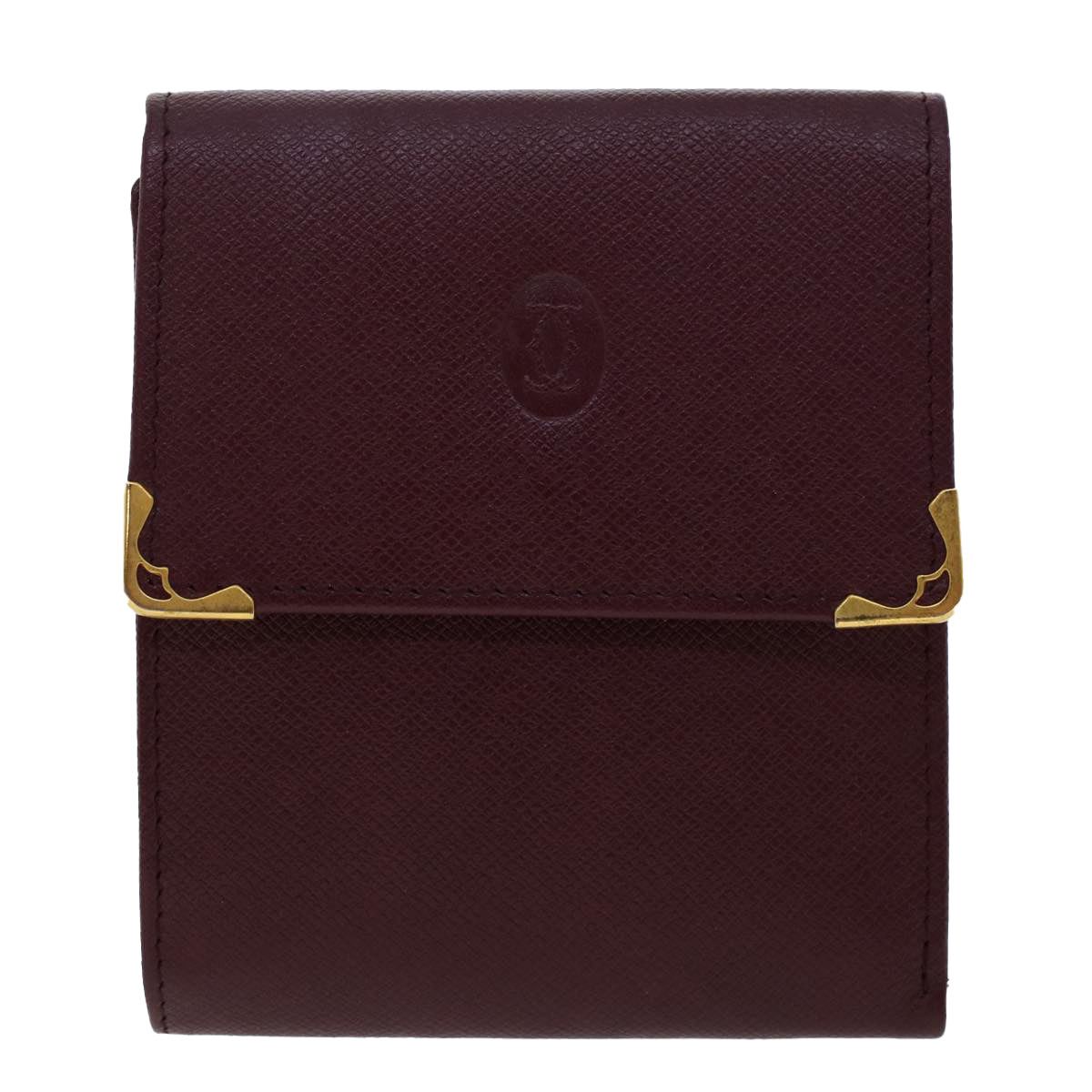 image of Cartier Must De Wallet in Red, Women's
