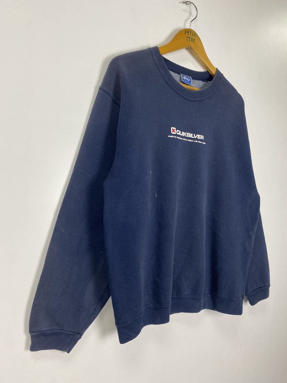Quiksilver × Vintage Vintage Quiksilver big logo sweatshirt Size US L / EU 52-54 / 3 - 5 Thumbnail