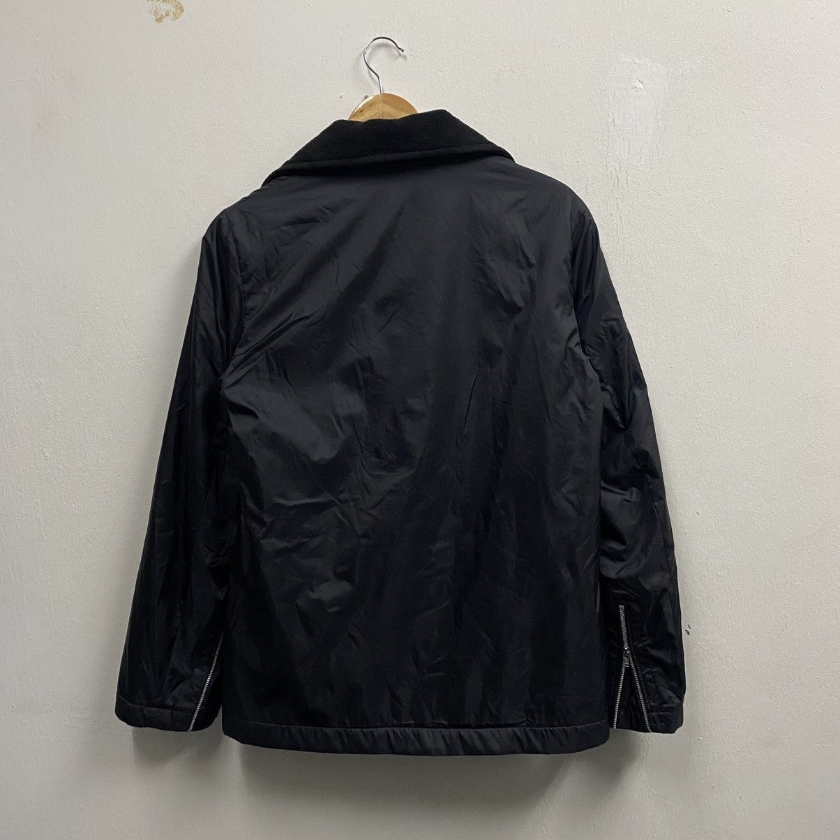 Zucca Vintage Zucca Nylon Biker Jacket Black Size US M / EU 48-50 / 2 - 2 Thumbnail