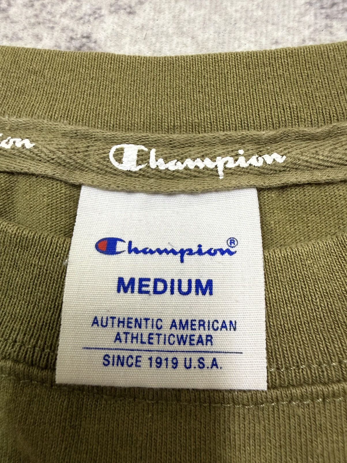 Champion Champion Spellout Logo Longsleeve Tshirt Size US S / EU 44-46 / 1 - 6 Thumbnail