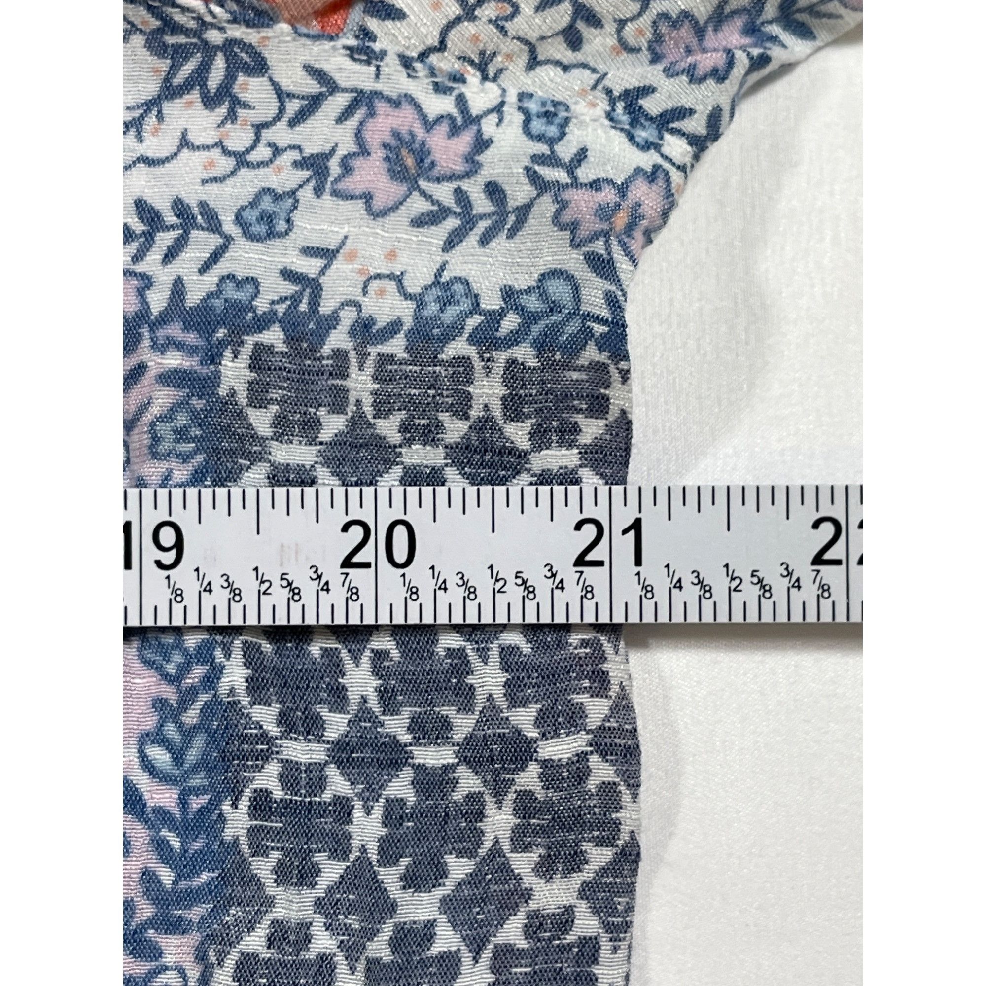 Designer Ruby RD SKU 7730 Womens Boho Chic Patchwork Print Top Blouse Size L / US 10 / IT 46 - 4 Thumbnail