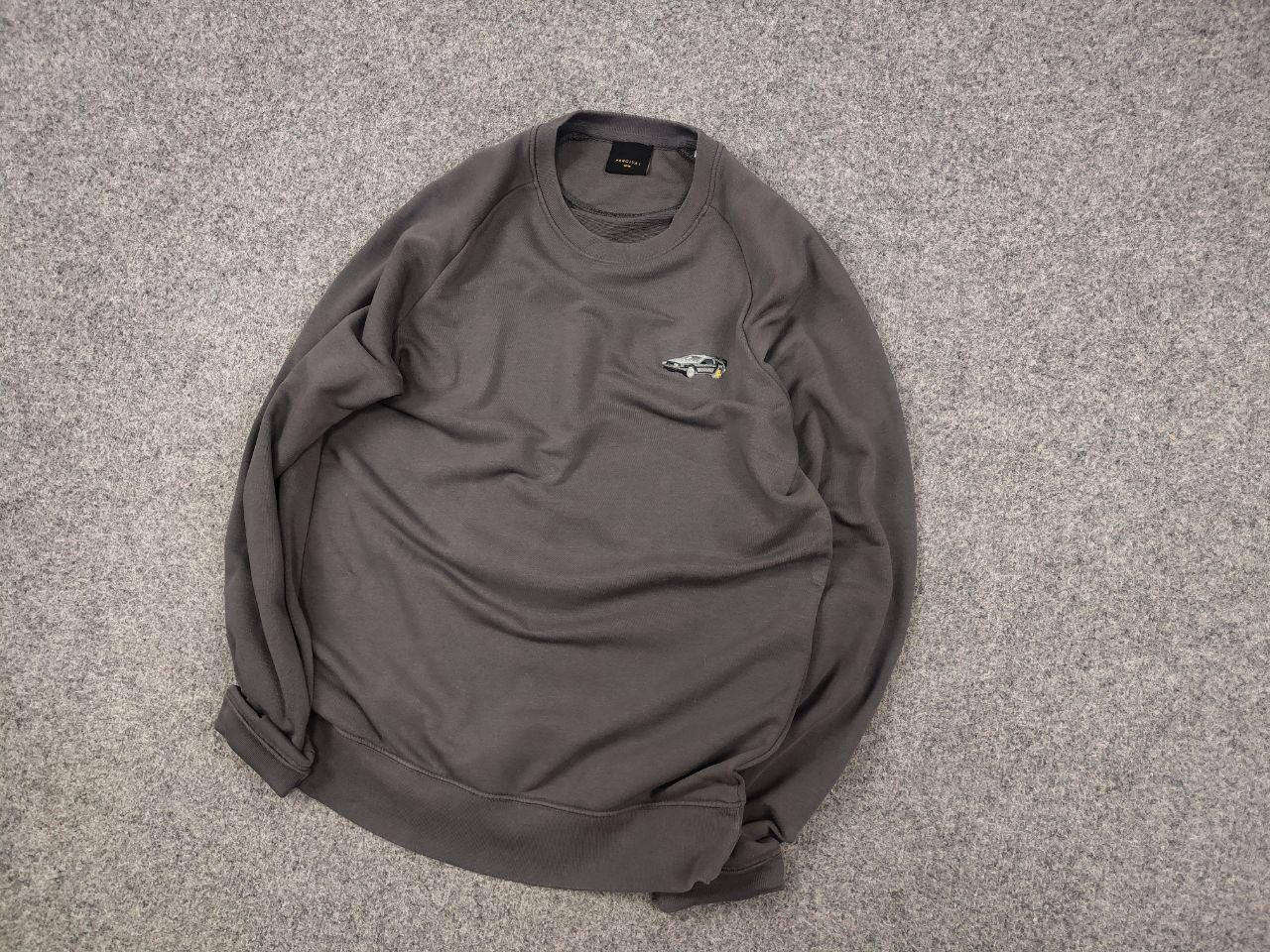 Percival Percival Dark Grey crewneck sweatshirt car logo Size US M / EU 48-50 / 2 - 3 Thumbnail