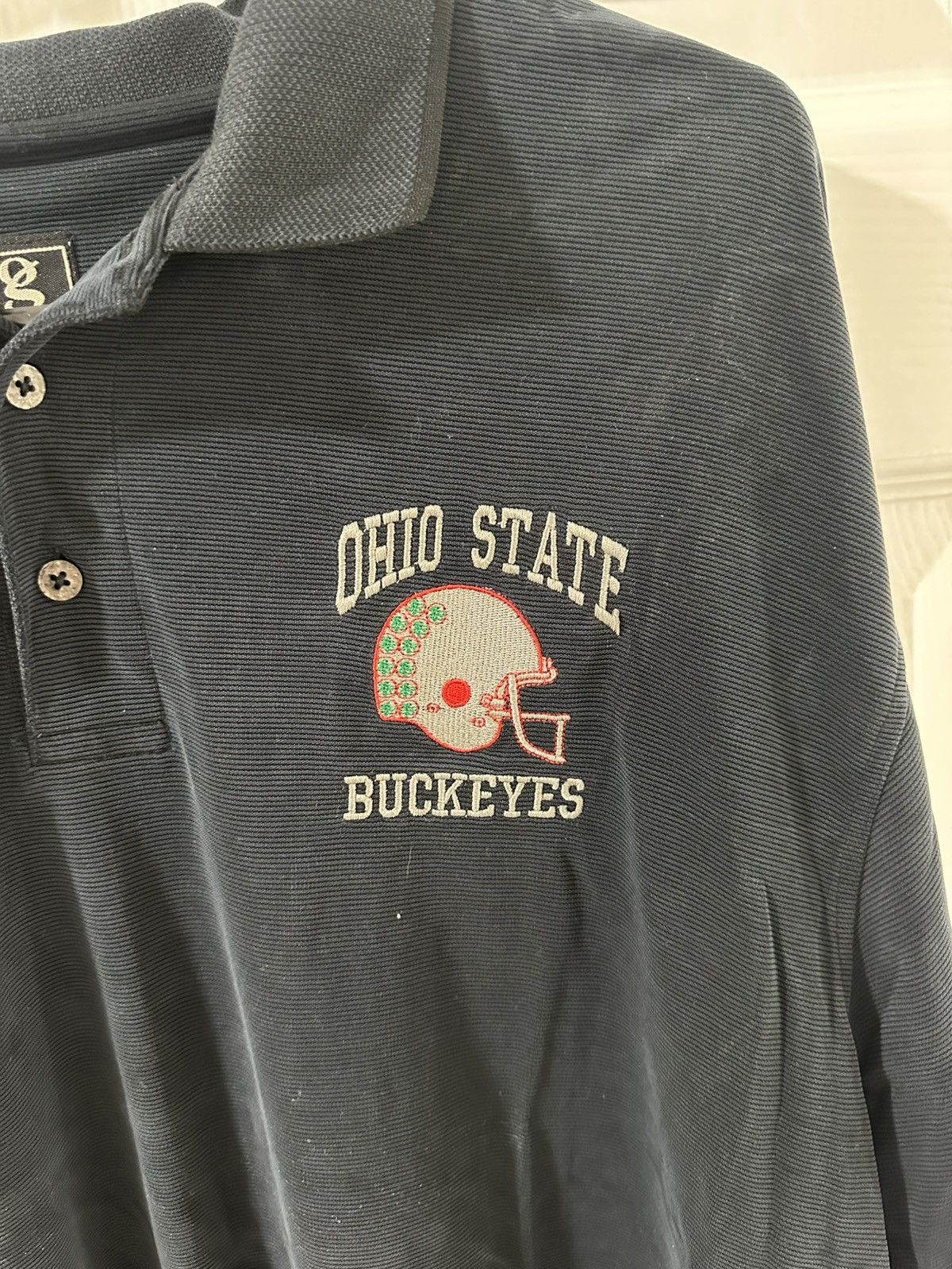 Other Corduroy Ohio State Black Polo Size US XL / EU 56 / 4 - 4 Thumbnail