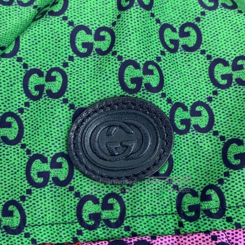 Gucci gucci Colour-blocked logo jacquard full-print hooded long- Size XS / US 0-2 / IT 36-38 - 5 Thumbnail